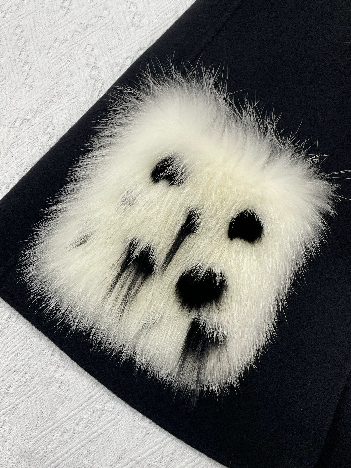 Fendi Fendi Black Pocket Fox Fur Wool Vest Size XS / US 0-2 / IT 36-38 - 2 Thumbnail