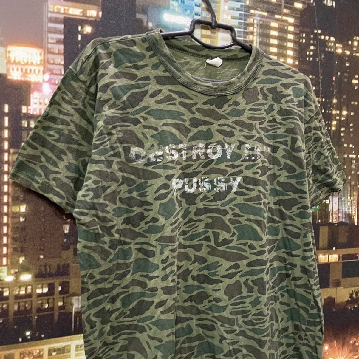 4GSELLER VINTAGE 90S DESTROY MY PUSSY FUNNY BAND ROCK PORN STAR TEE Size US M / EU 48-50 / 2 - 2 Thumbnail