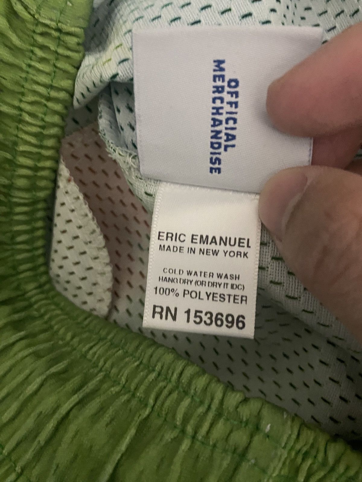 Eric Emanuel Size XL/XLarge - Eric Emanuel Shorts Green Size US 35 - 4 Thumbnail