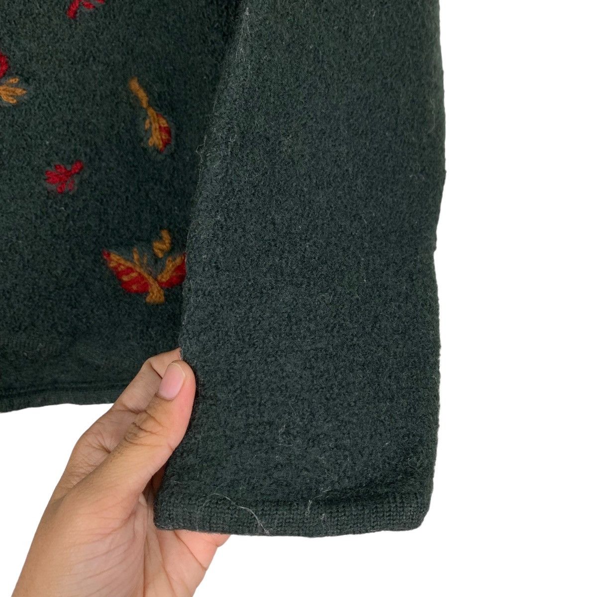 Pendleton PENDLETON Embroidery Logo Dark Green Wool Jacket #1081-C49 Size XL / US 12-14 / IT 48-50 - 13 Thumbnail