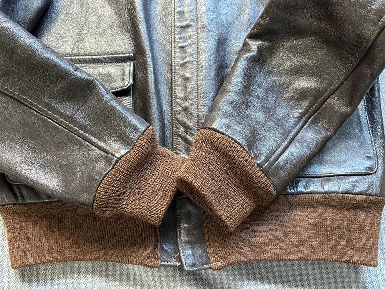 The Real McCoy's The REAL McCOY'S A2 size 38 Pilot Jacket with Horsehide Size US M / EU 48-50 / 2 - 3 Thumbnail