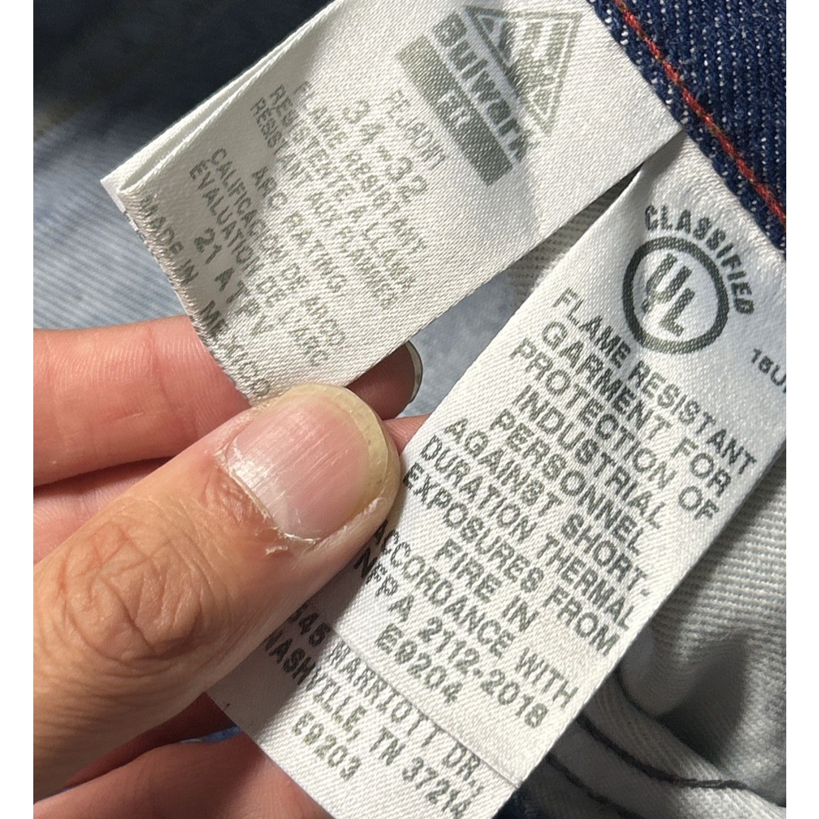 Bulwark Beyond Baggy Jeans 34x31 BulWark FR Relaxed Hamilton Loose Size US 34 / EU 50 - 3 Thumbnail