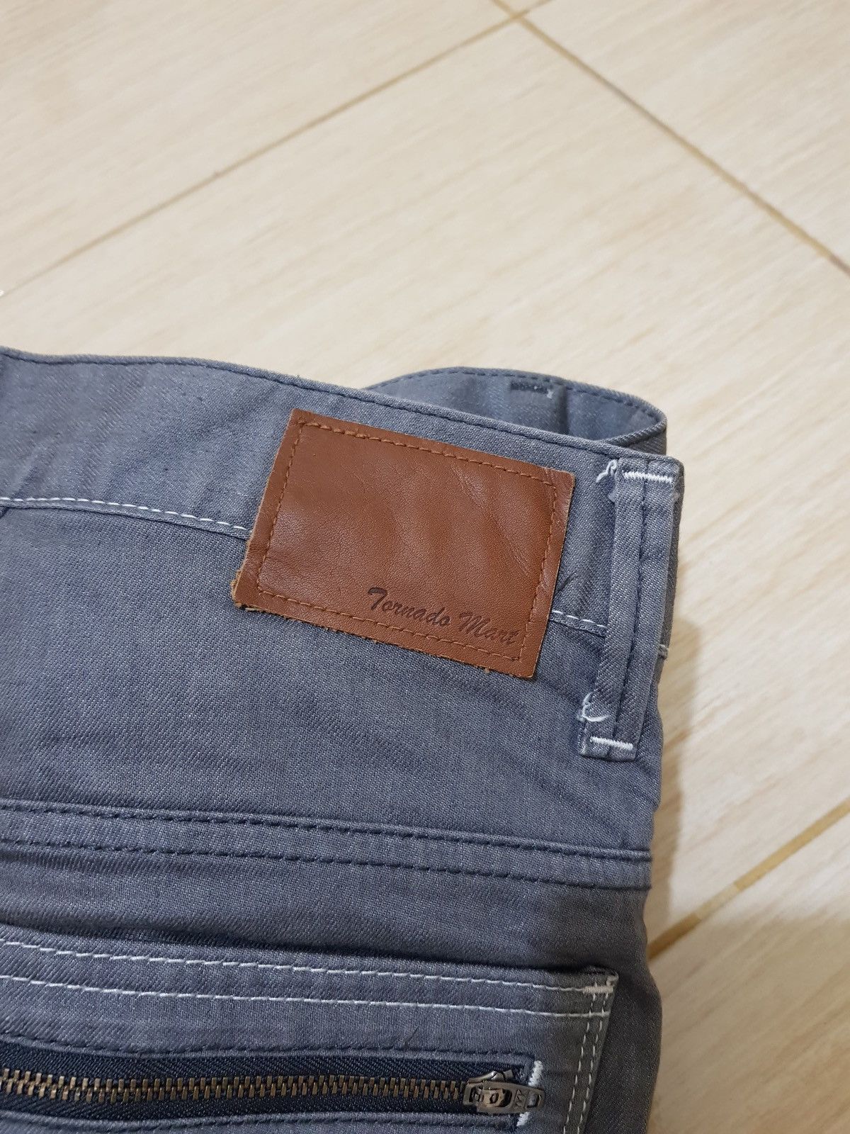 Japanese Brand Tornado mart jeans Size US 30 / EU 46 - 9 Thumbnail