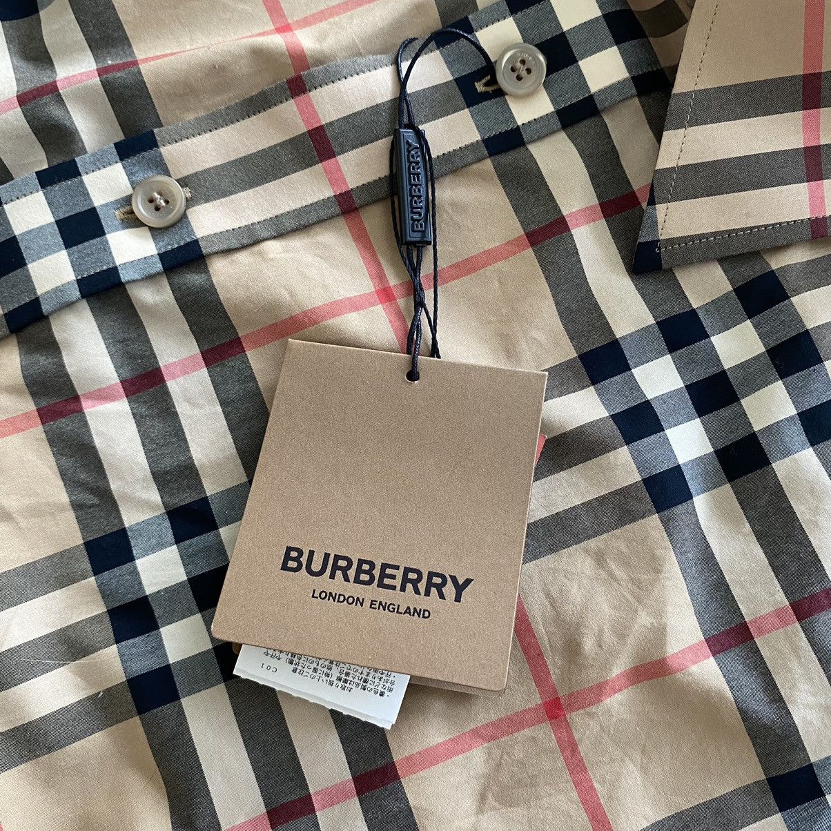 Burberry Burberry check short-sleeve shirt Size US L / EU 52-54 / 3 - 7 Thumbnail