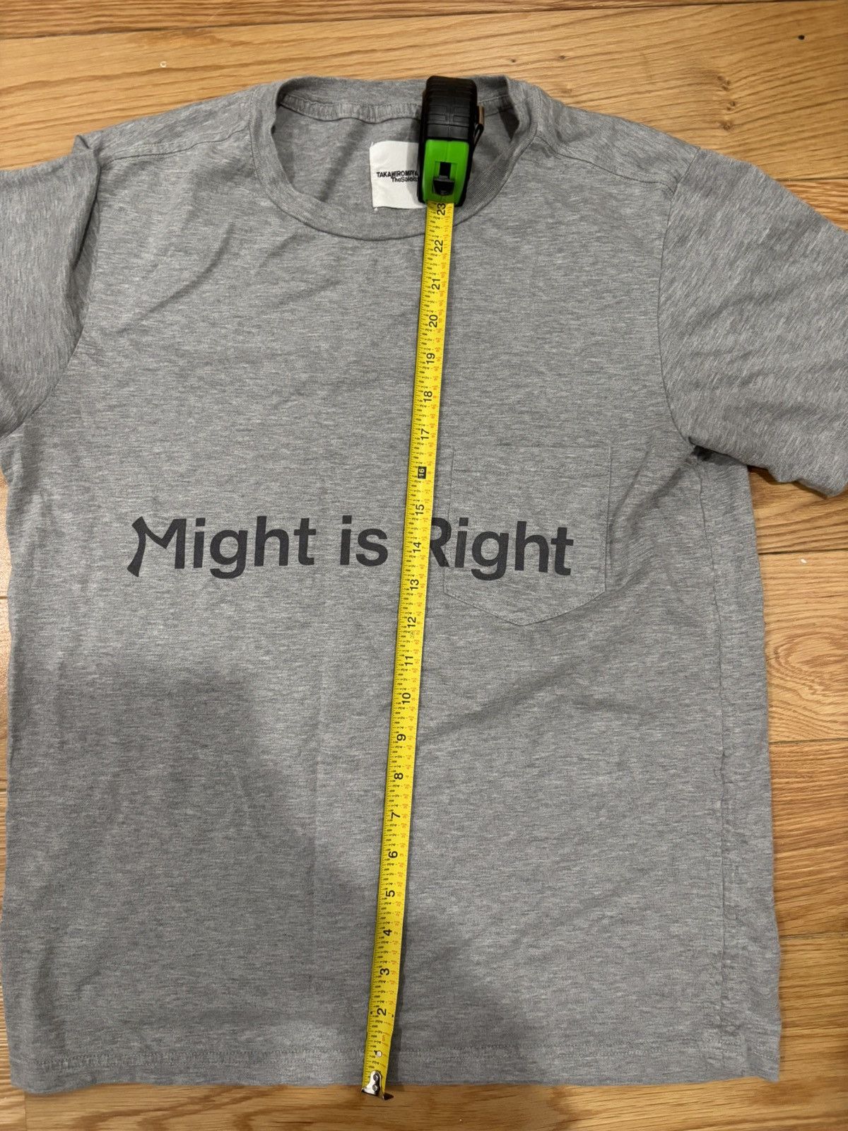 Takahiromiyashita The Soloist. The soloist Might is right shirt Size US S / EU 44-46 / 1 - 4 Thumbnail