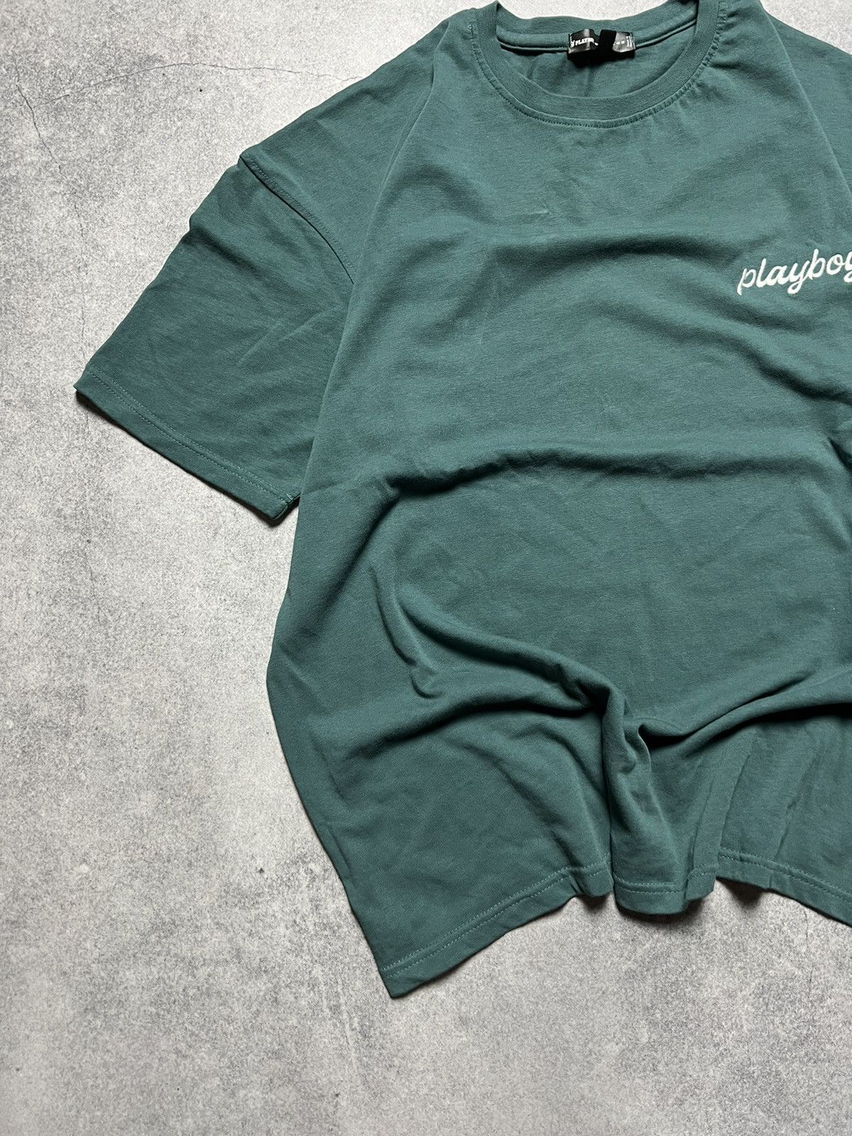 Playboy Y2K Palyboy Big Logo Oversized Tee Shirt Size US L / EU 52-54 / 3 - 3 Thumbnail