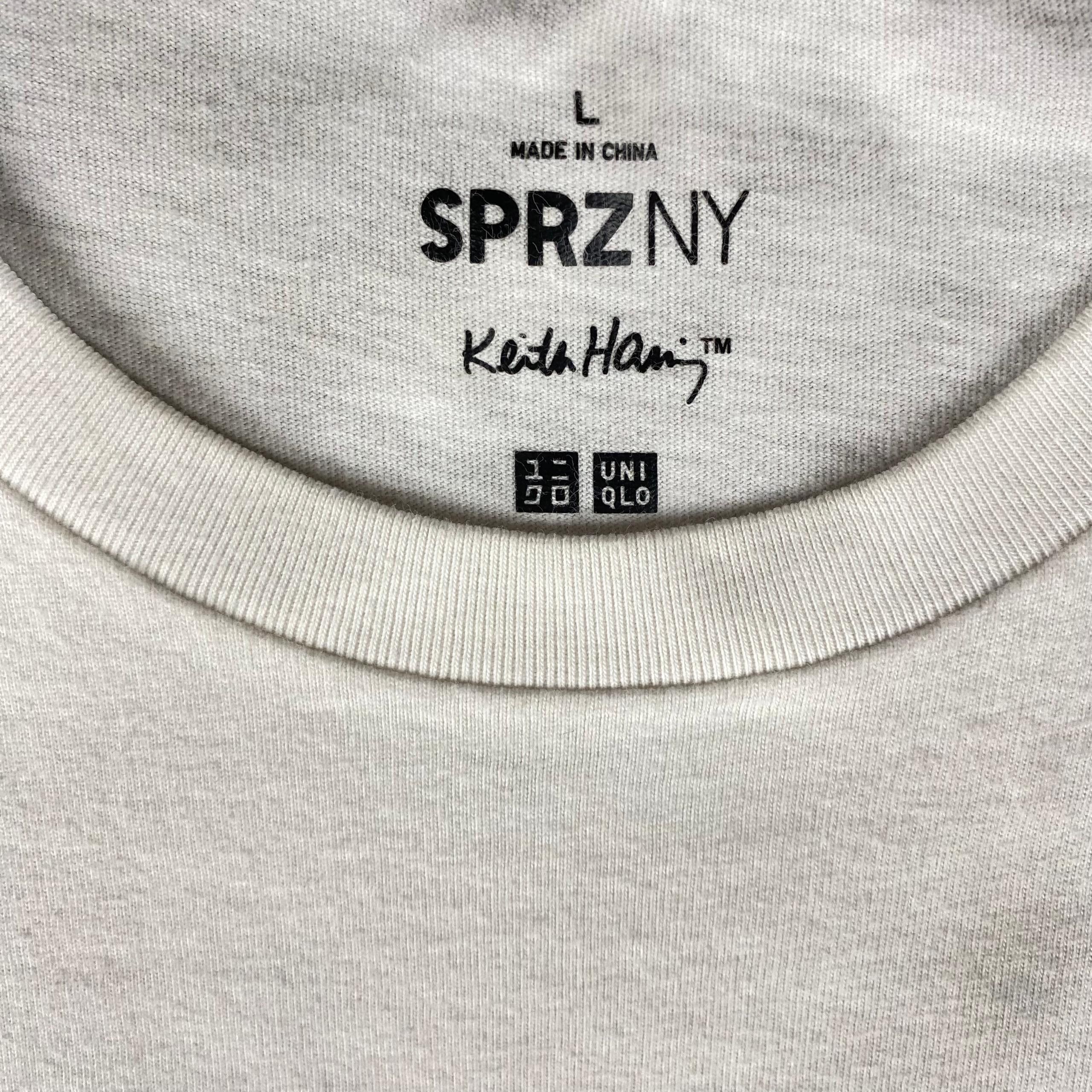 Keith Haring Vintage Keith Haring Single Pocket Tshirt Size US M / EU 48-50 / 2 - 8 Thumbnail