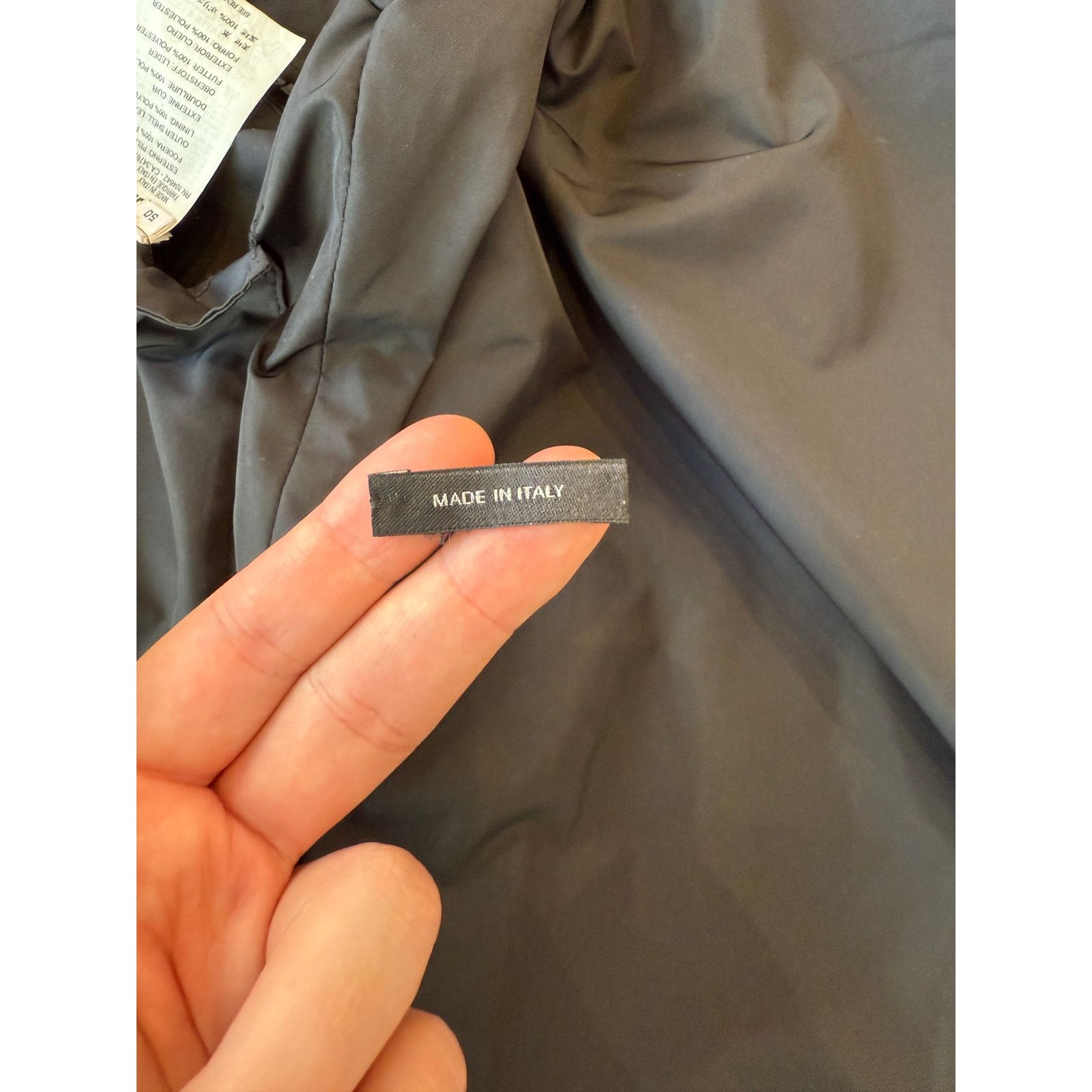 Jil Sander JIL SANDER 2003aw by Milan Vukmirovic Moto Puffer Jacket Size US M / EU 48-50 / 2 - 5 Thumbnail