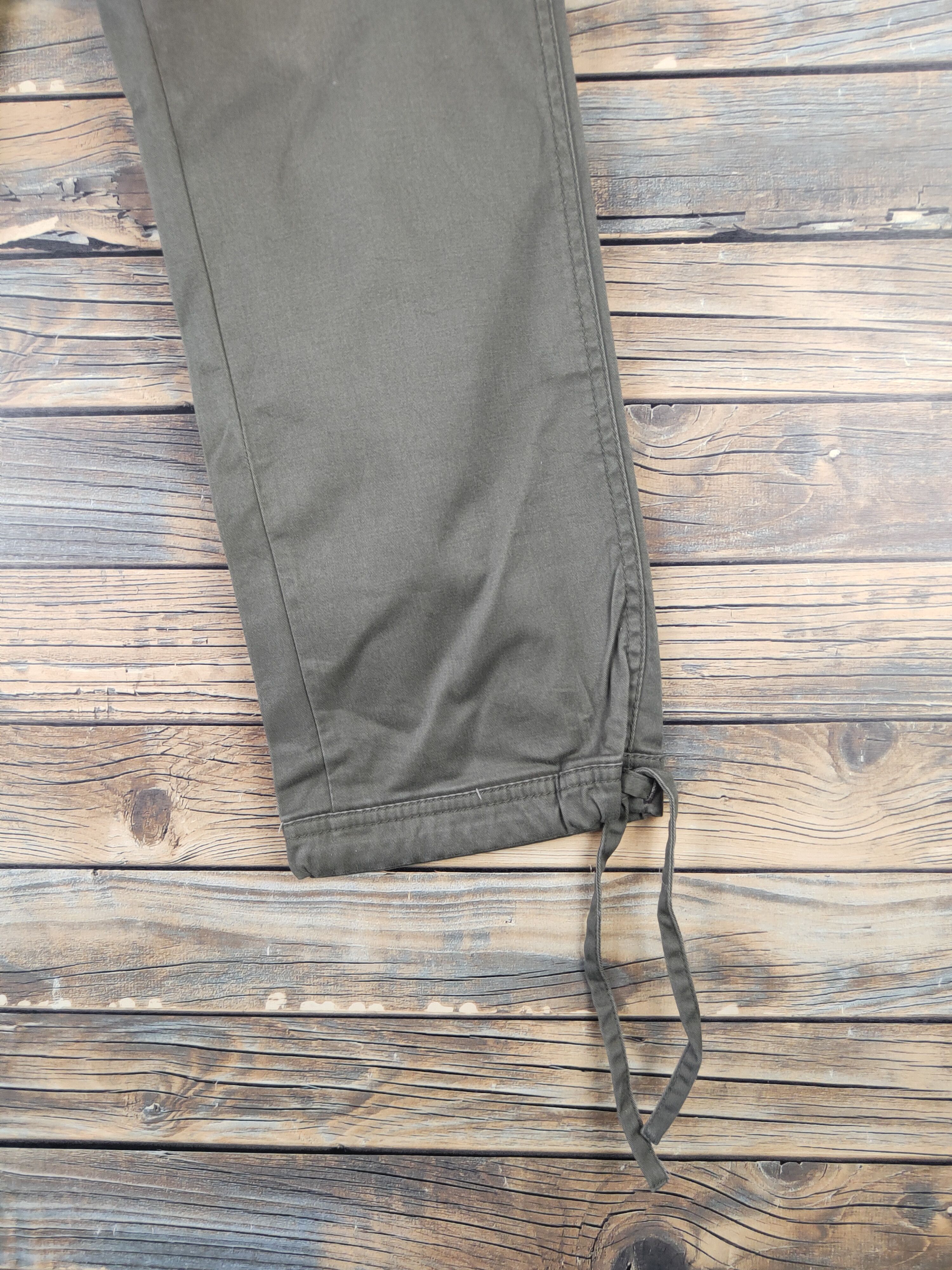 Japanese Brand DL Japanese Brand Olive Multipocket Cargo Pants #1493 Size 28" / US 6 / IT 42 - 6 Thumbnail