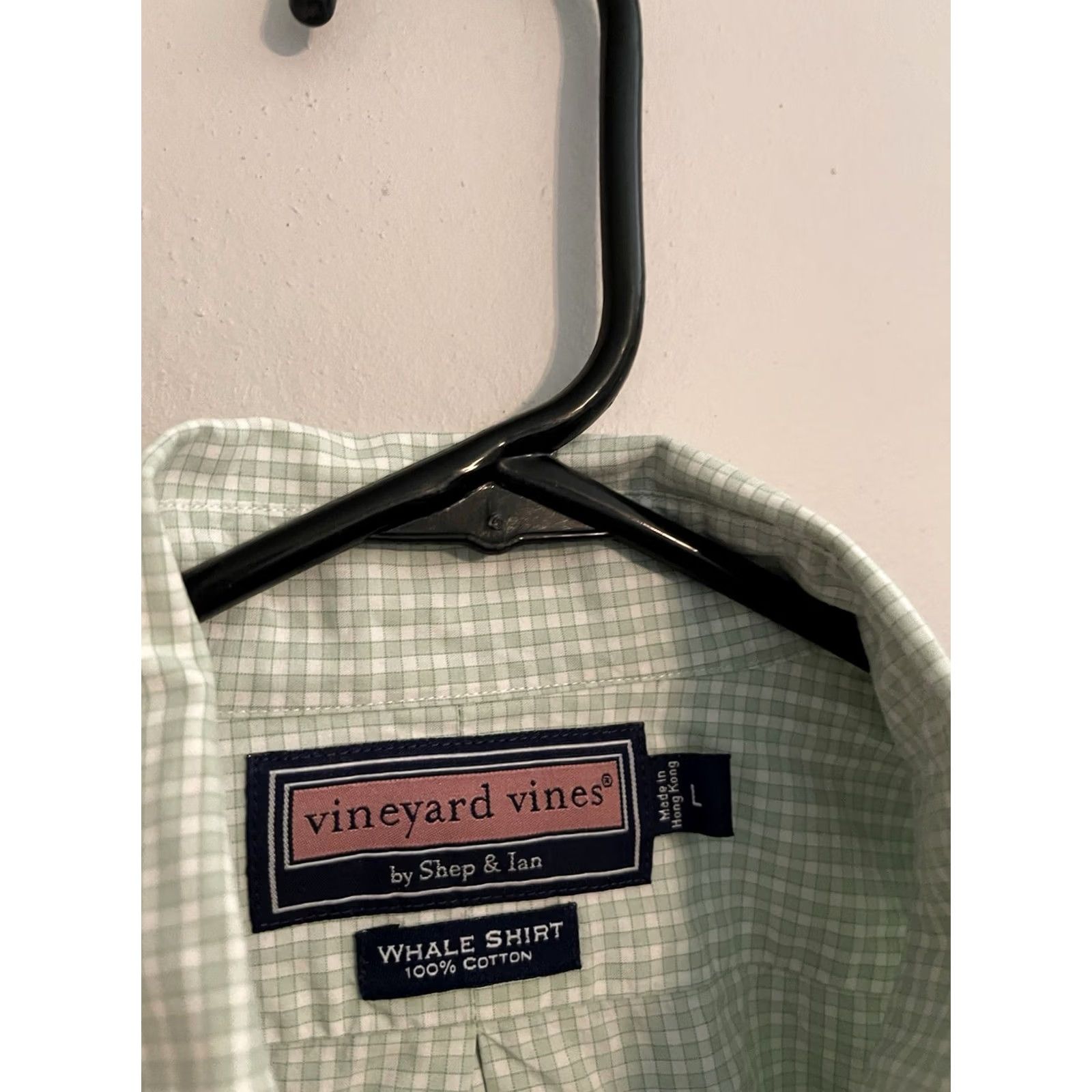 Vineyard Vines Vineyard Vines Green Check L/S Button Up Whale Shirt Men's Large Size US L / EU 52-54 / 3 - 3 Thumbnail
