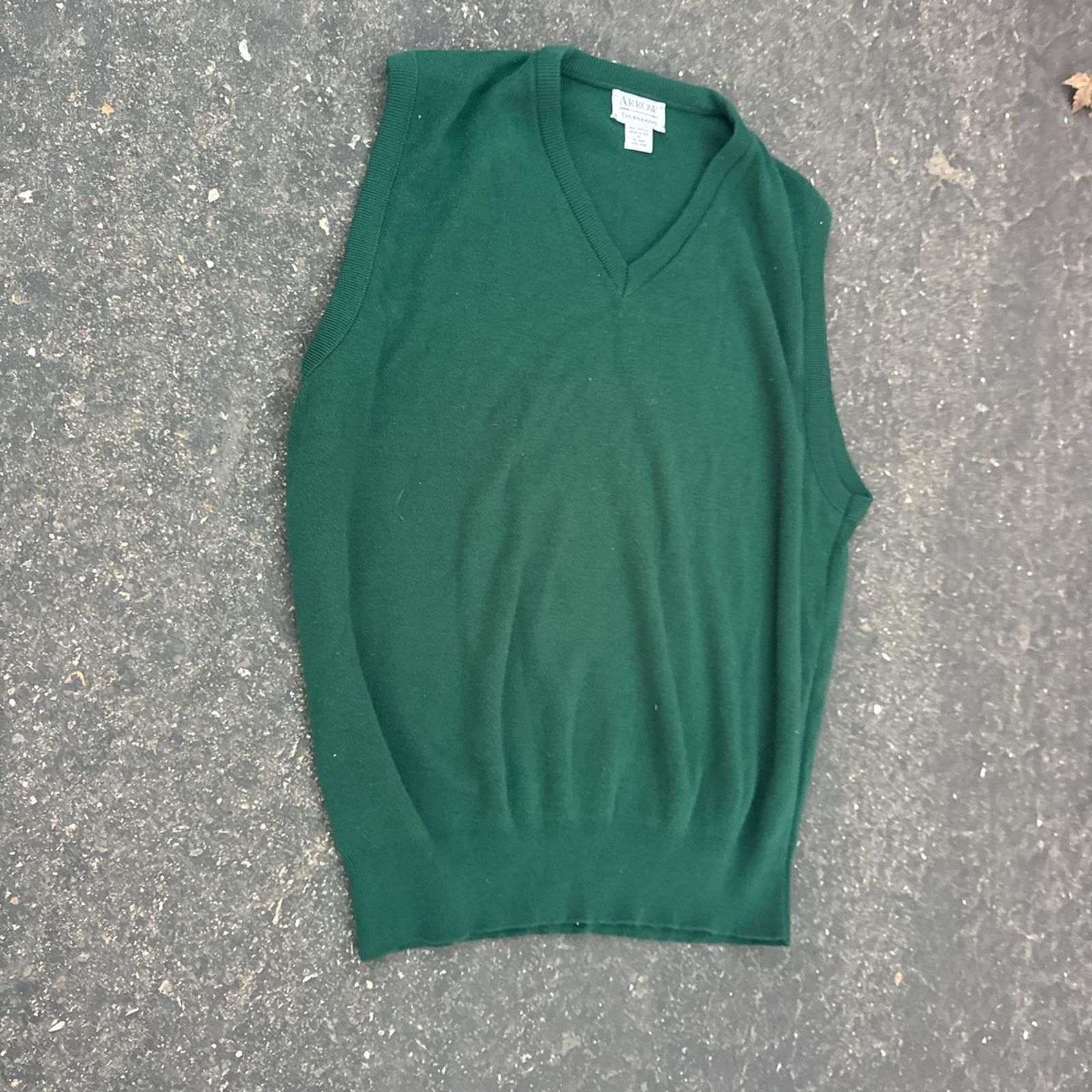 Arrow Vintage 80s Golf Arrow Knit Sweater Vest Size XL Size US XL / EU 56 / 4 - 2 Thumbnail