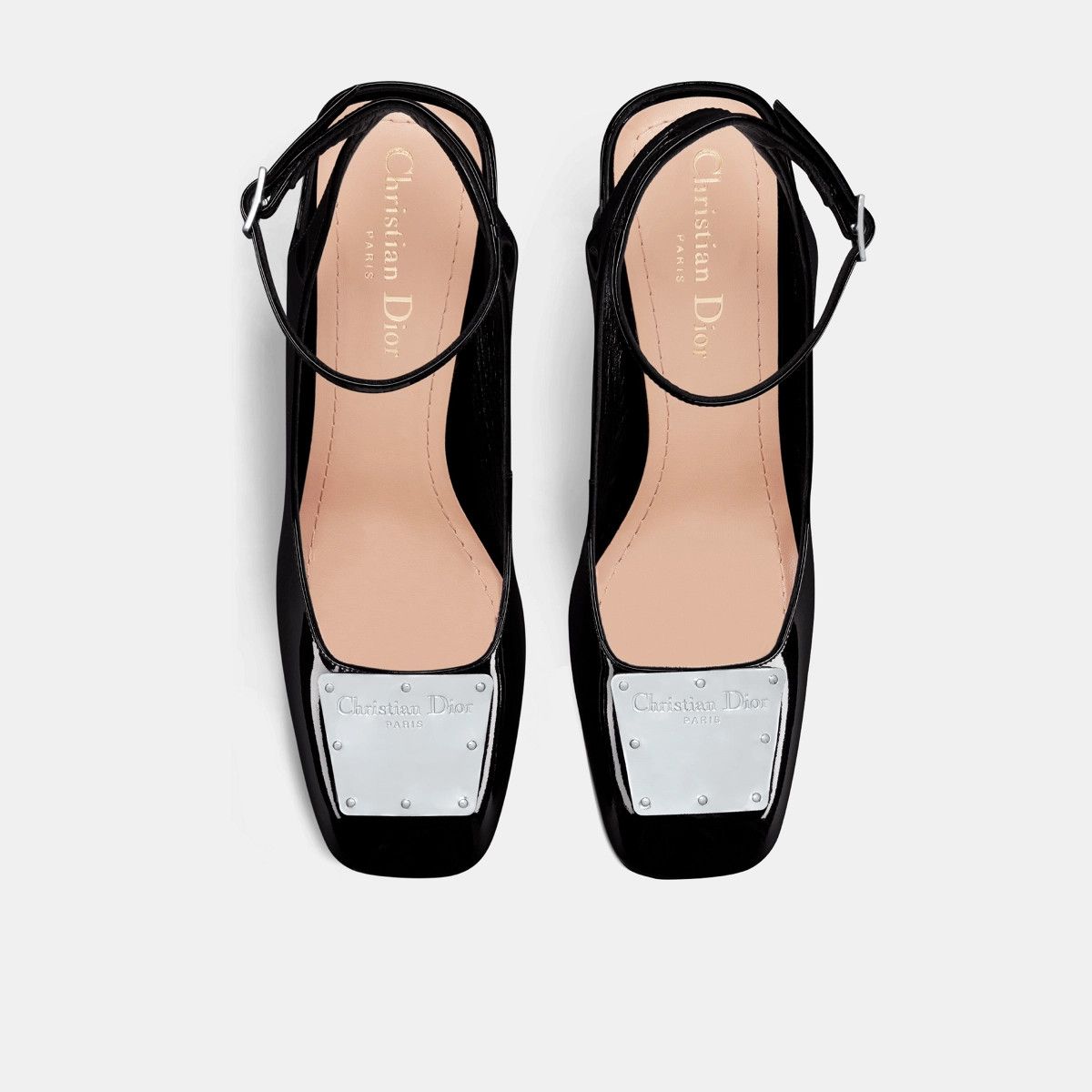 Dior o1bcso1str0225 Slingback Pump in Black Size US 7 / IT 37 - 4 Thumbnail