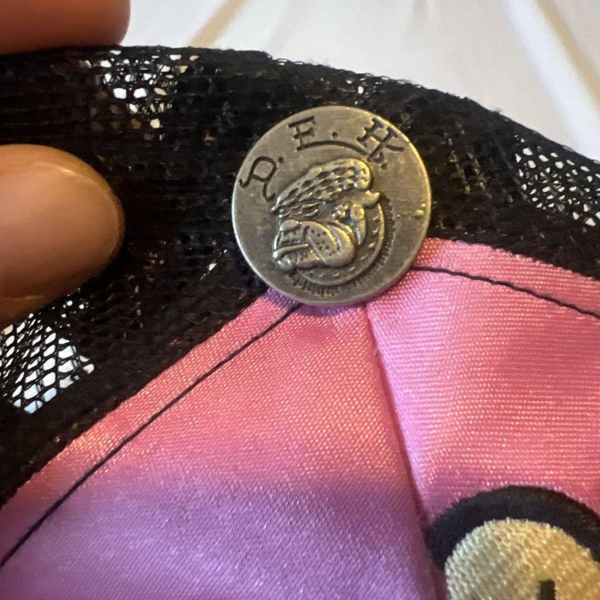 Ed Hardy Pink Ed Hardy Trucker Hat Size ONE SIZE - 2 Thumbnail