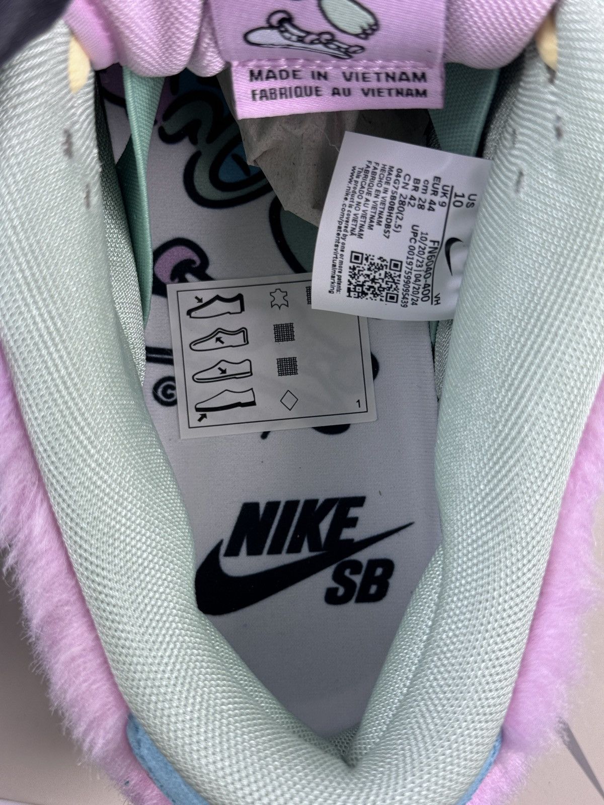 Nike NIKE SB DUNK LOW VERDY VISTY SNEAKERS Size US 10 / EU 43 - 10 Thumbnail