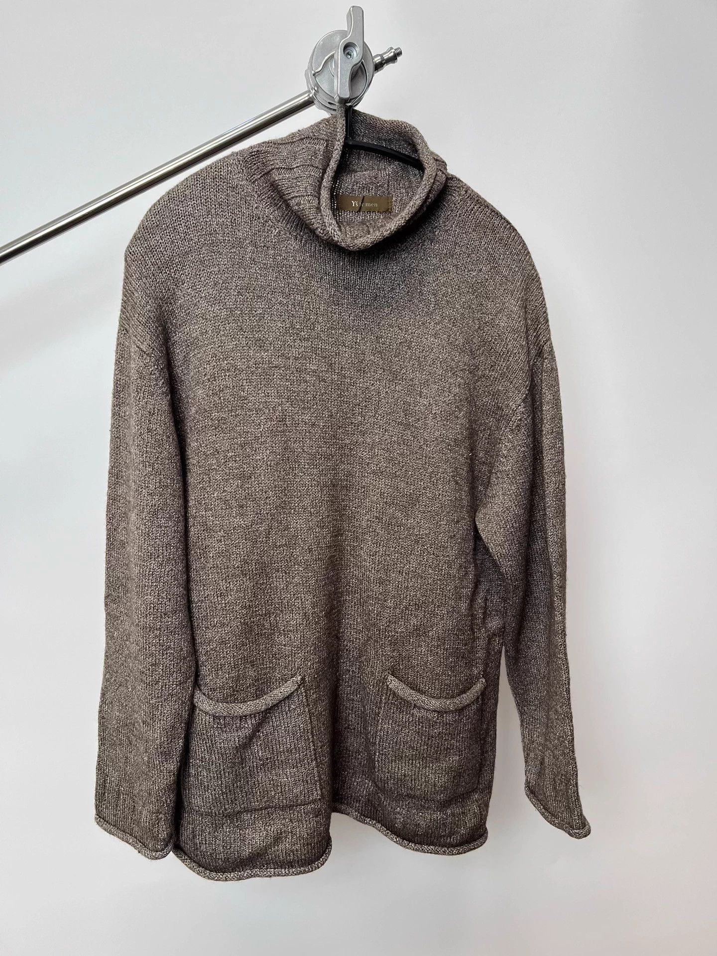 Yohji Yamamoto Yohji Yamamoto YS stand collar high-class color sweater Size US L / EU 52-54 / 3 - 2 Thumbnail