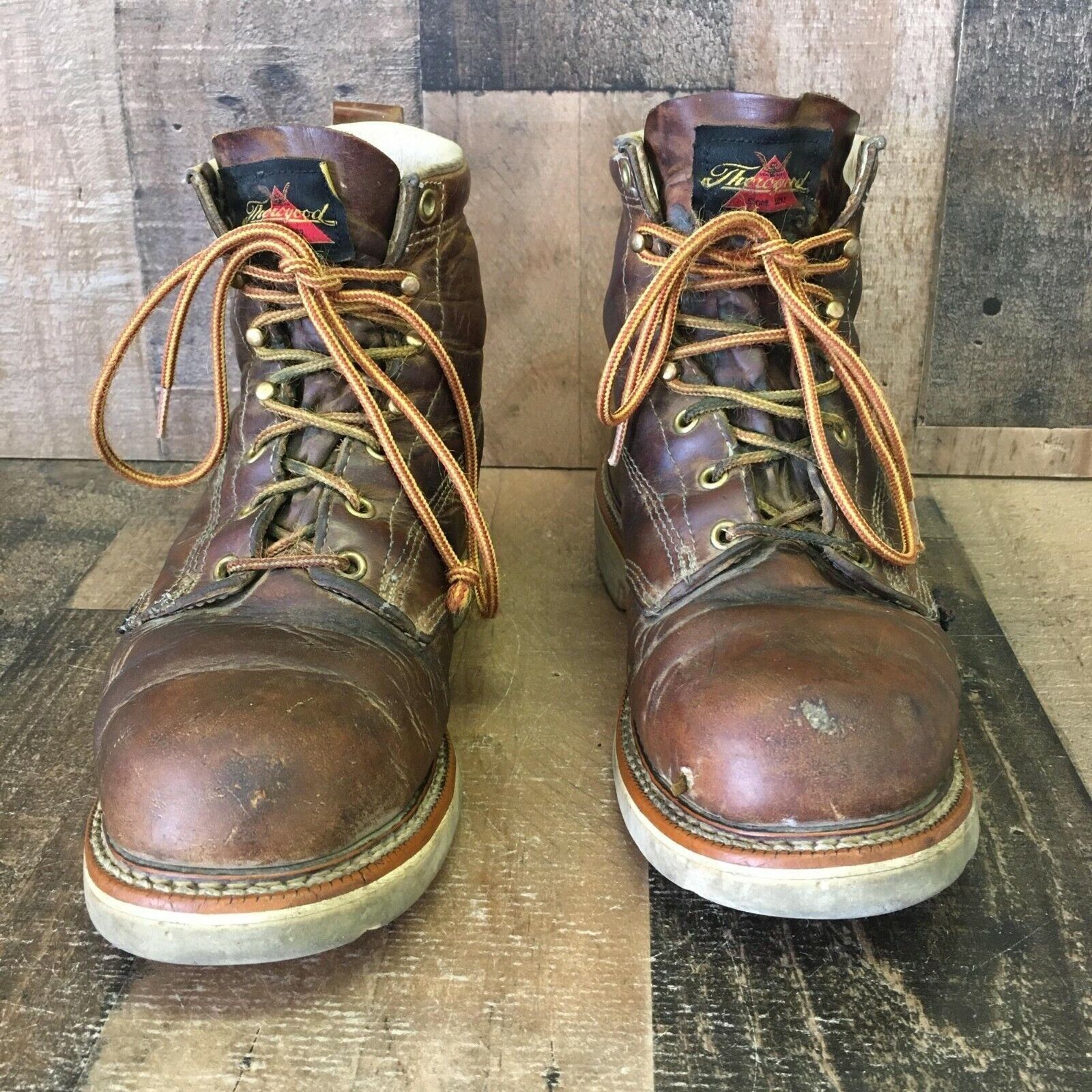 Thorogood Thorogood 804-4374 Steel Round Toe Work Boots Mens 8 D Size US 8 / EU 41 - 10 Thumbnail