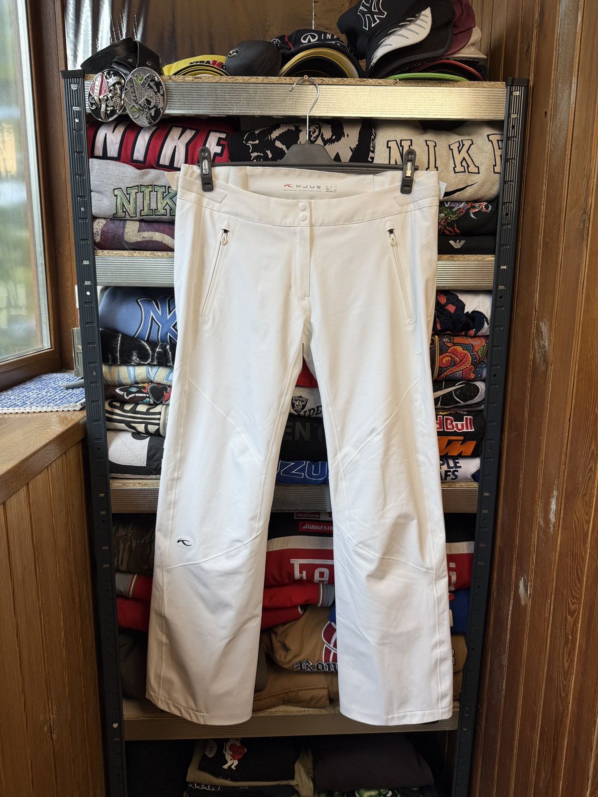 KJUS Kjus Formula Ski White Pants Size L Women’s Size 30" / US 8 / IT 44 - 1 Thumbnail