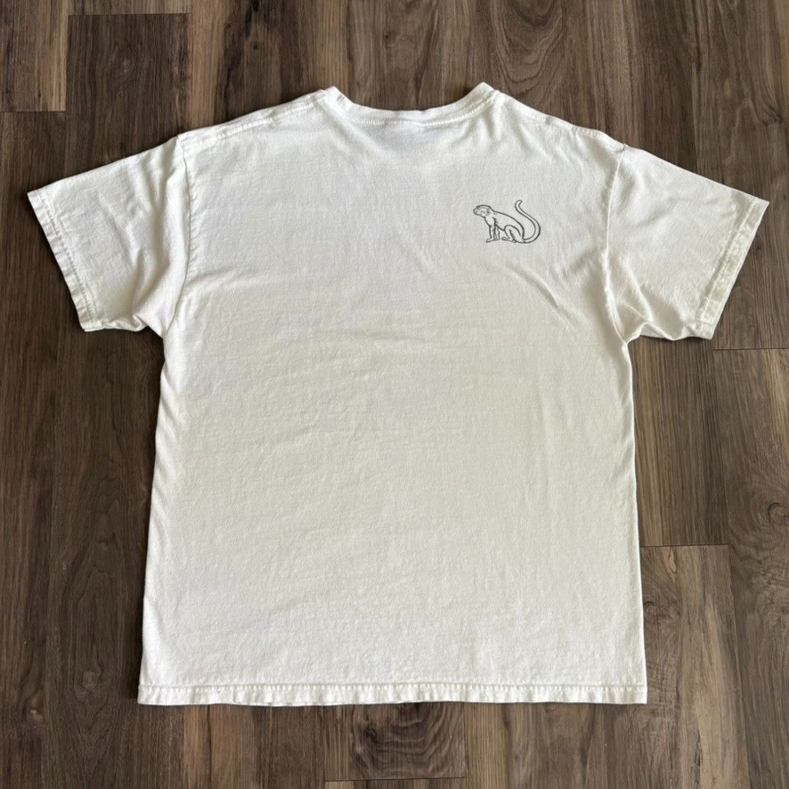 Vintage Vintage 10 Cane Rum T-Shirt Men's Size L White Size US L / EU 52-54 / 3 - 2 Thumbnail