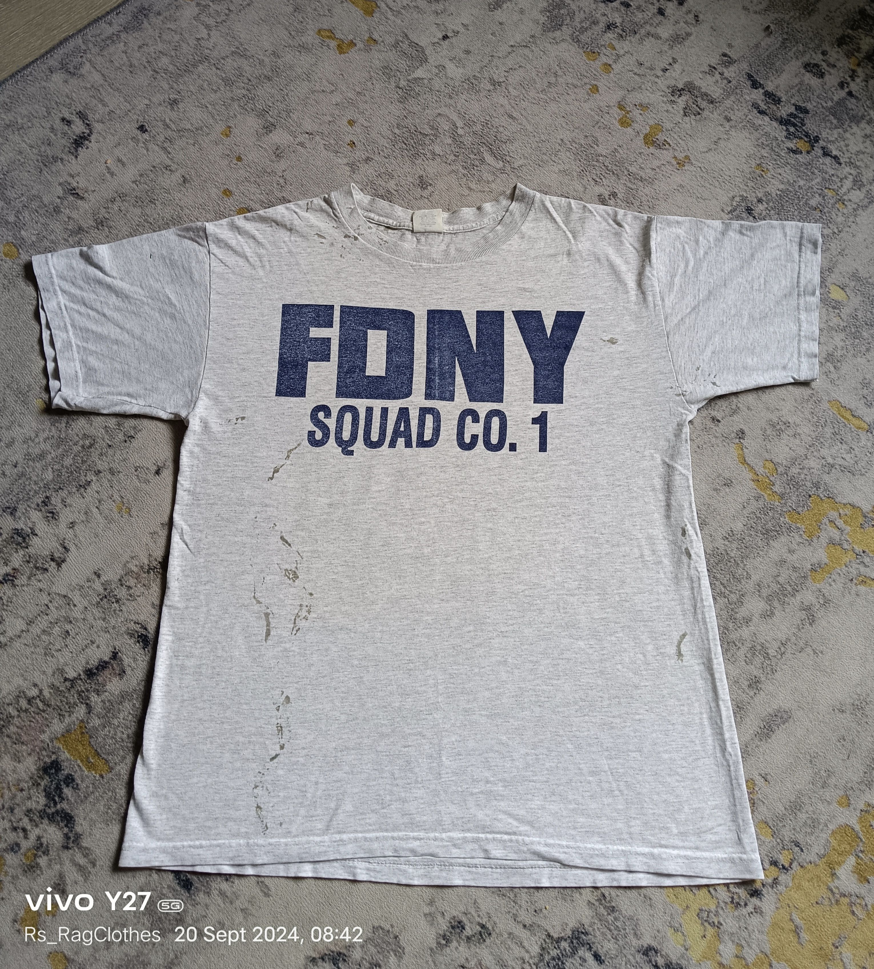 Vintage VINTAGE FDNY SQUAD CO 1 KEEP BACK 200FT Size US M / EU 48-50 / 2 - 1 Thumbnail