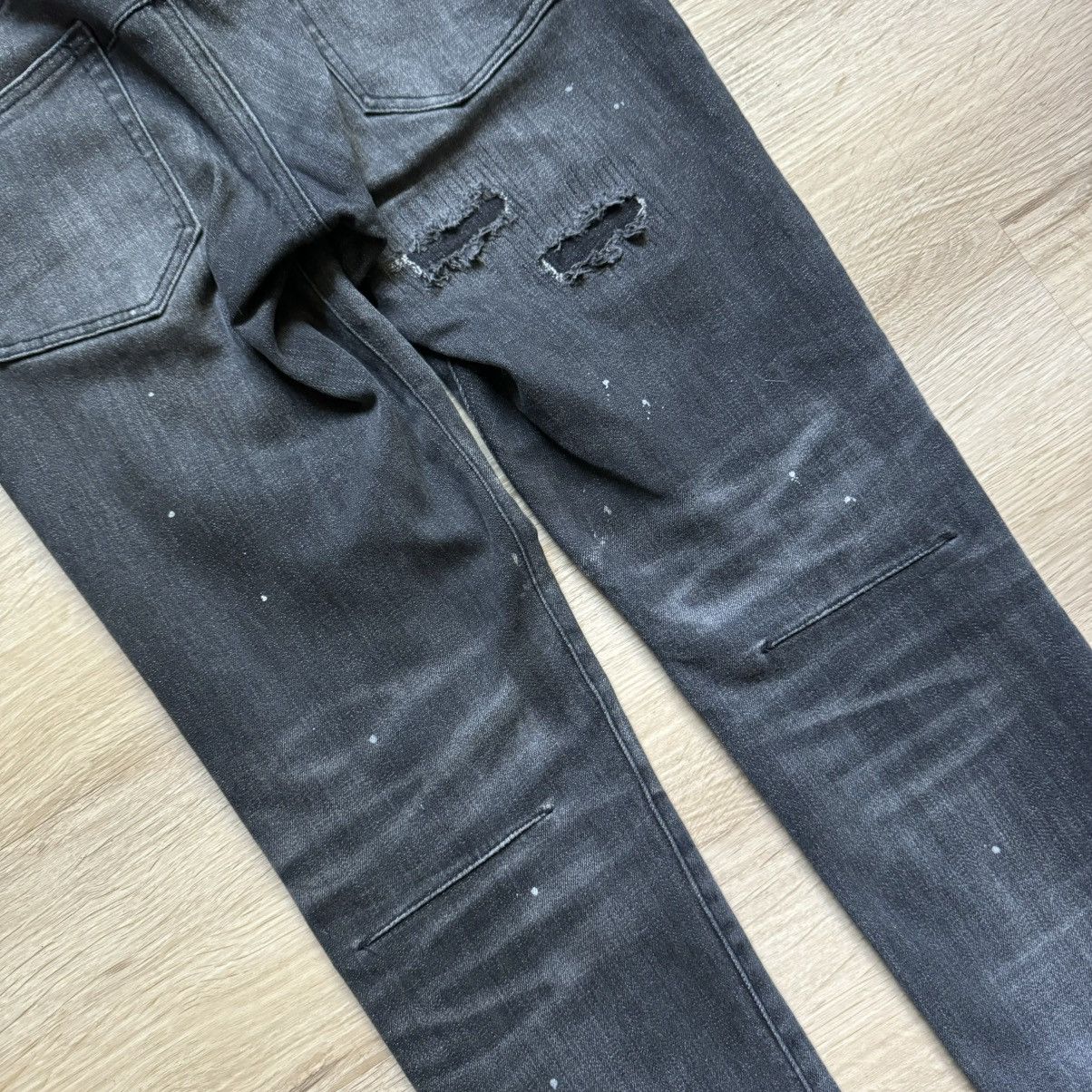 Number (N)ine Number (N)Ine x Loveless Guild Prime distressed denim Size US 30 / EU 46 - 10 Thumbnail