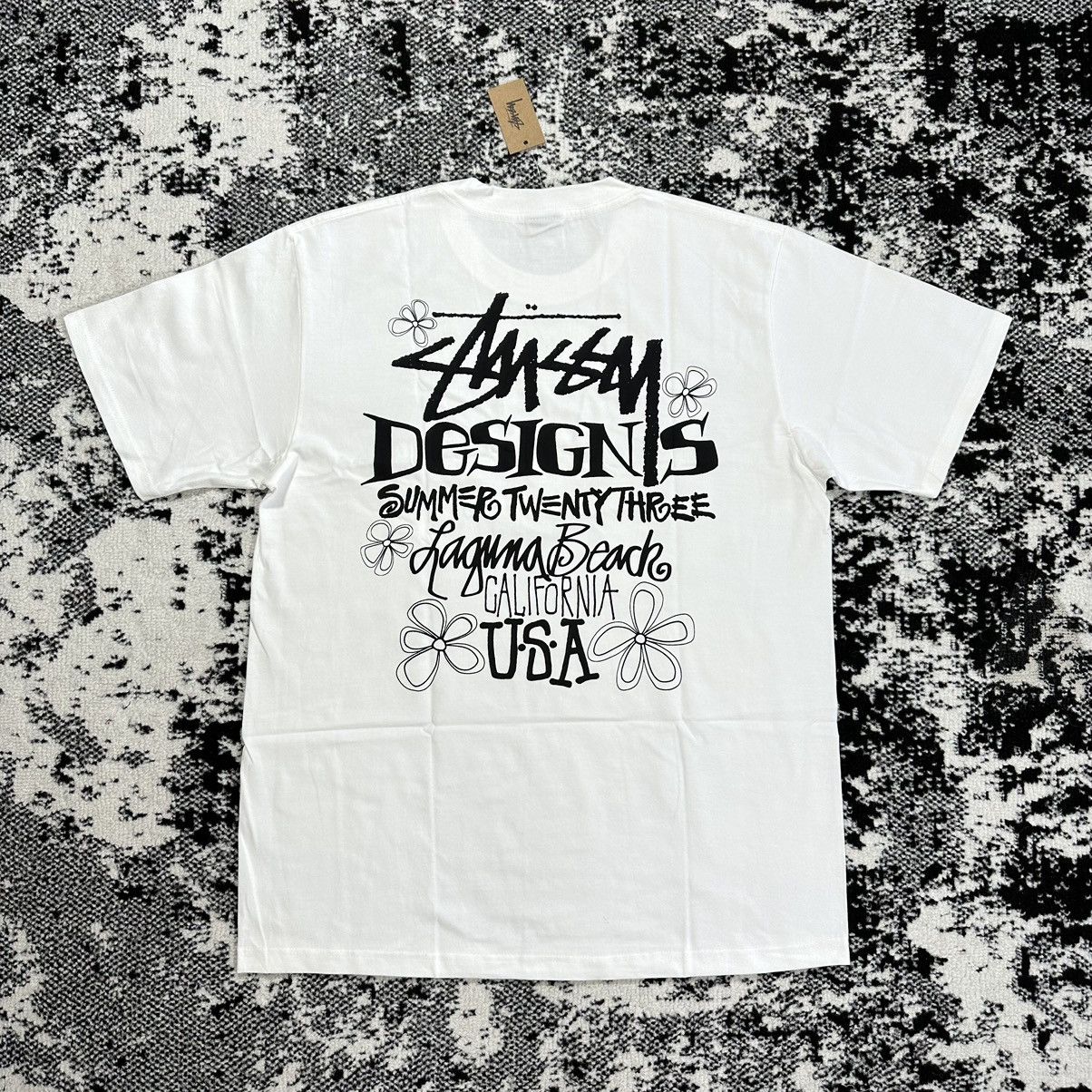 image of Stussy Summer Lb Tee In White / L, Men's (Size Large)