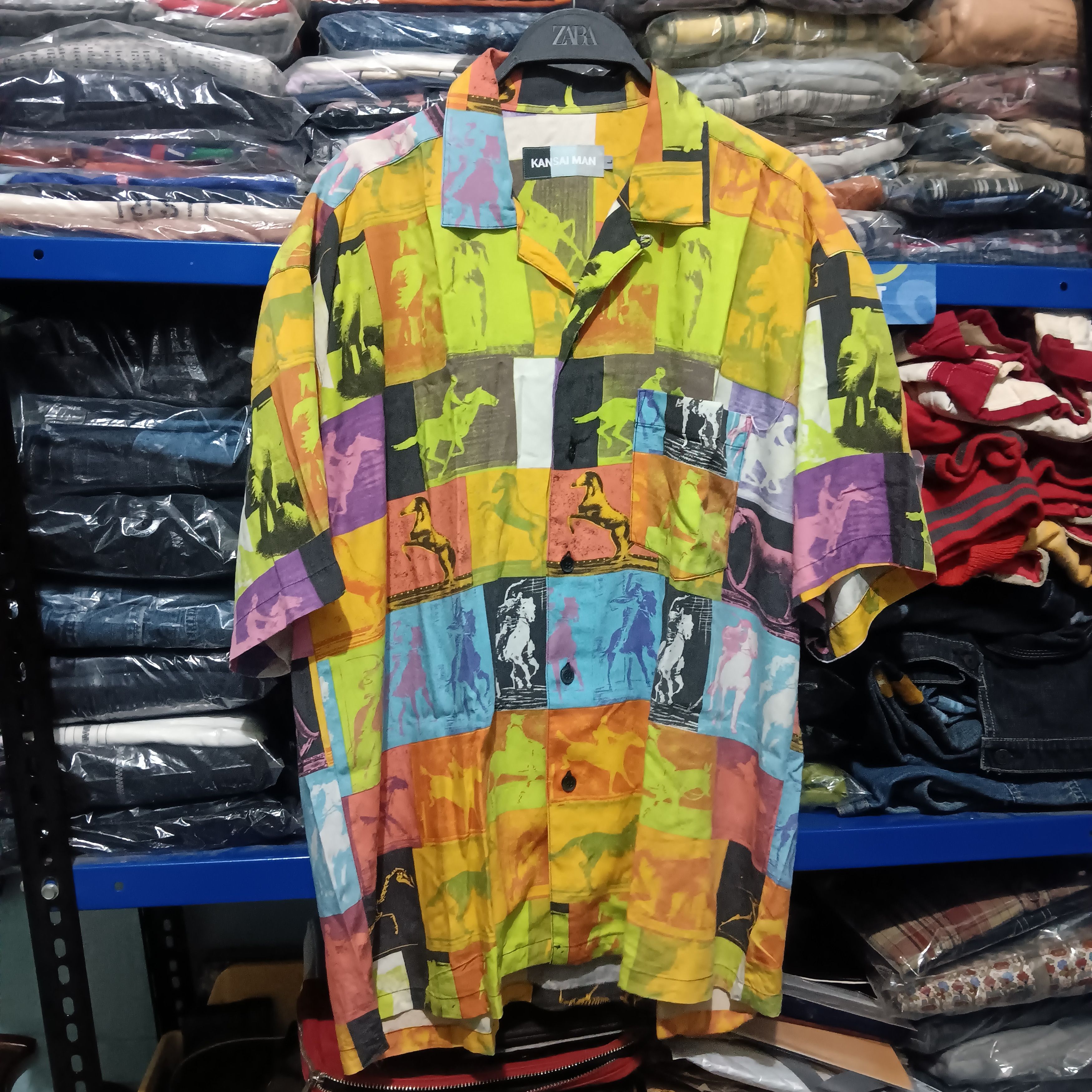 Kansai Yamamoto Kansai Yamamoto Man patch models shirt button Size US XL / EU 56 / 4 - 1 Thumbnail