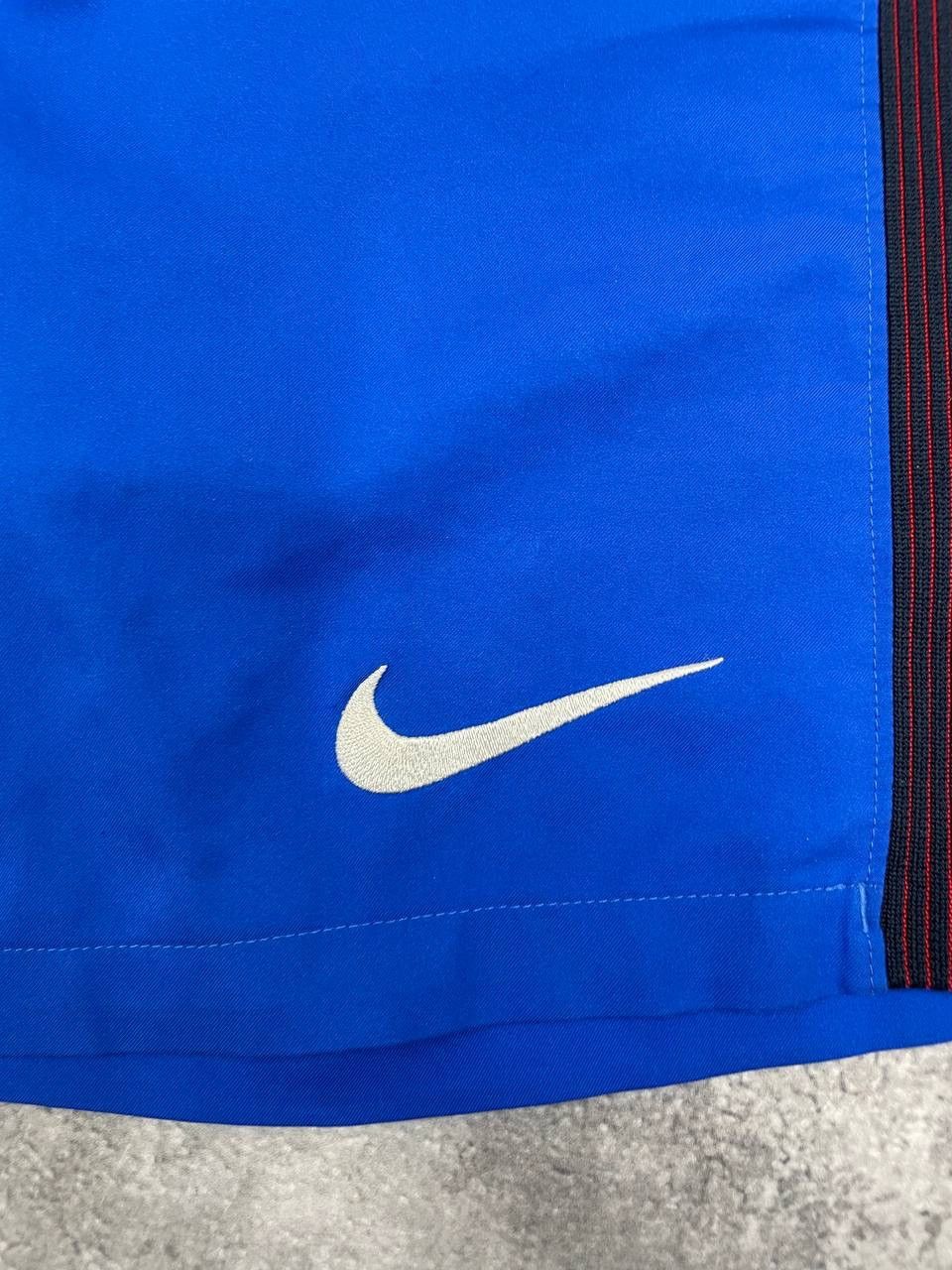 Nike Nike France FFF Football Shorts Blue Men M Size US 32 / EU 48 - 4 Thumbnail