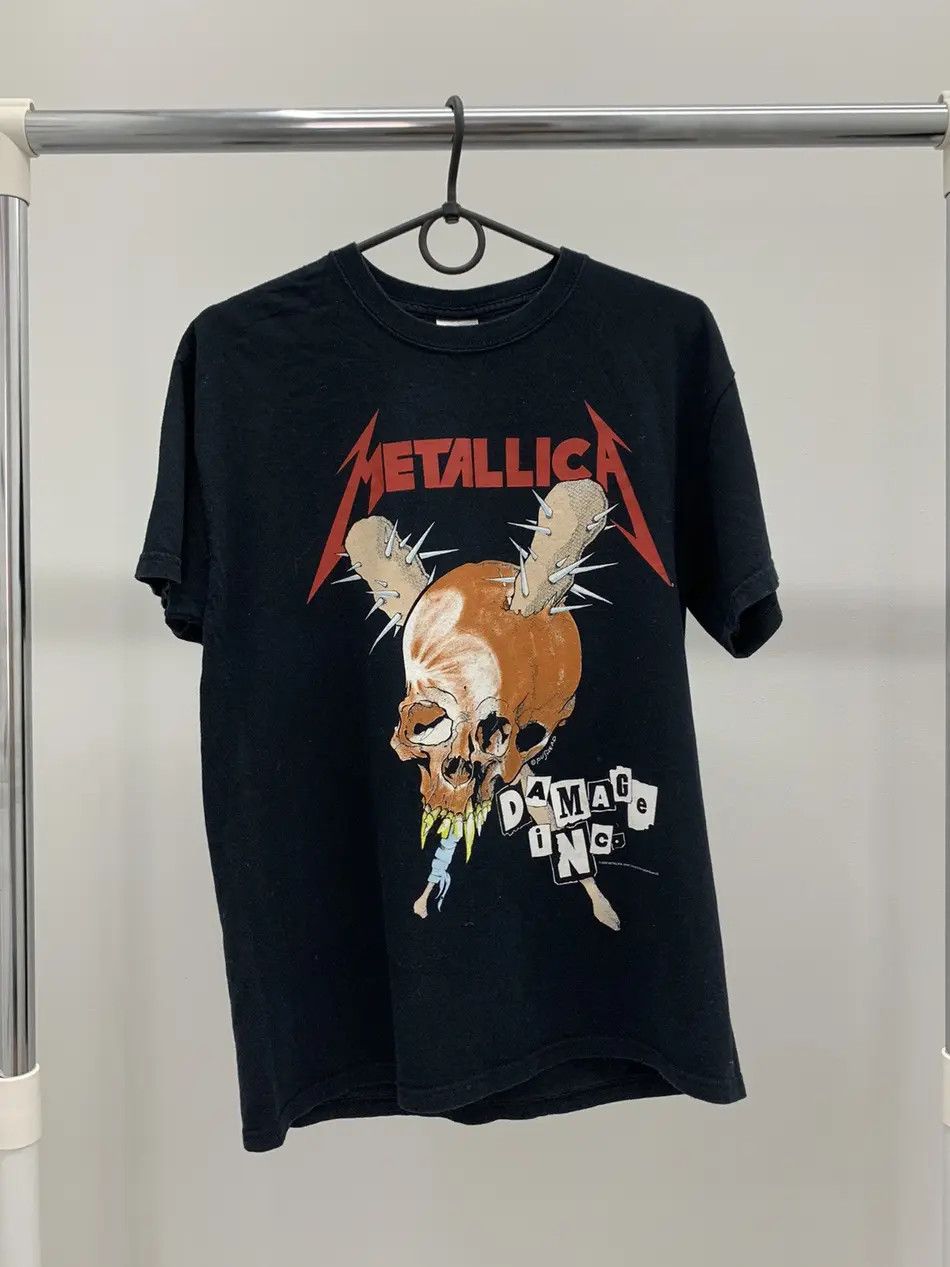 Metallica Vintage Metallica Pushead Damage Inc Tour T-Shirt Tee Size US M / EU 48-50 / 2 - 1 Thumbnail