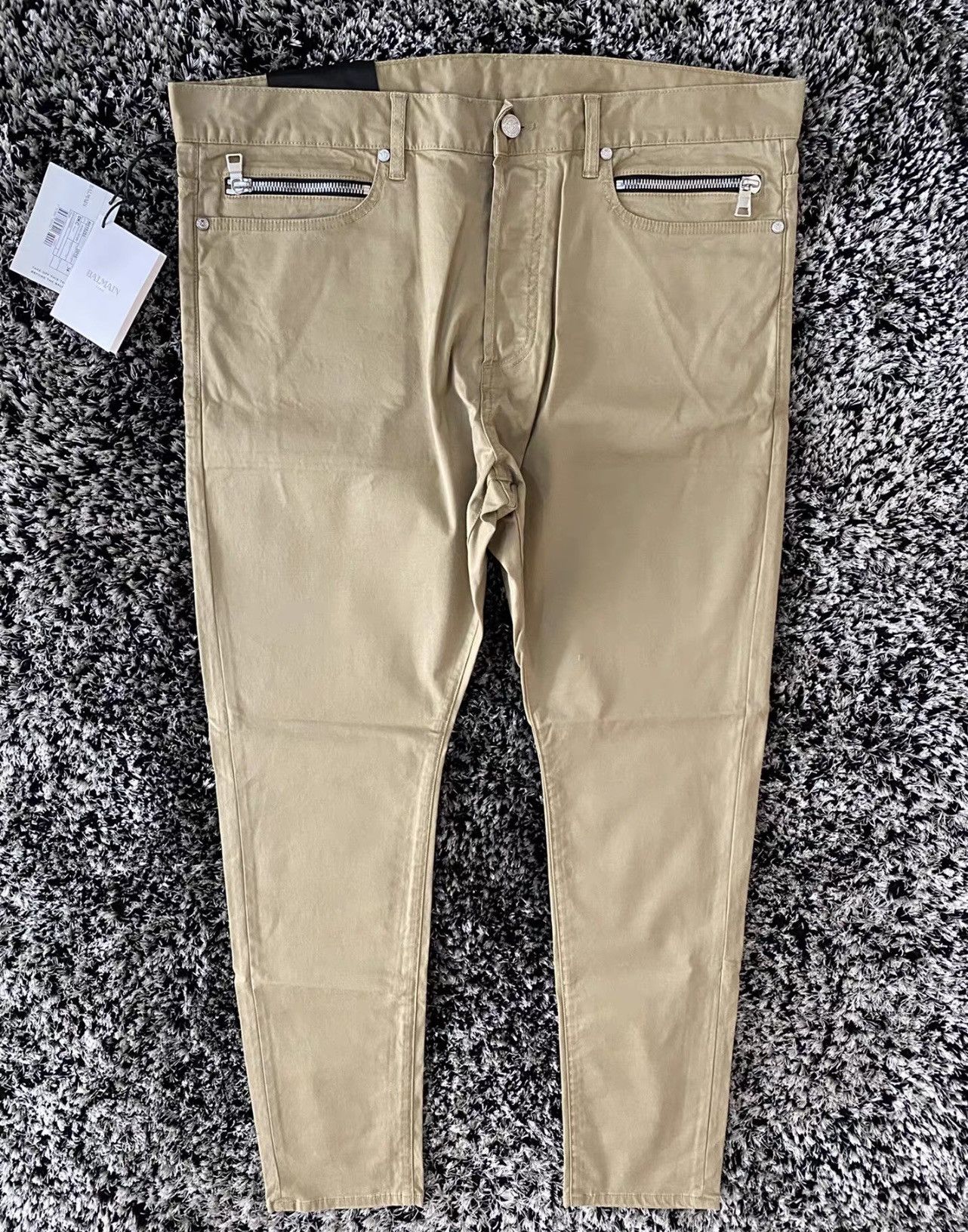 Balmain Balmain Beige jeans Size US 34 / EU 50 - 1 Thumbnail