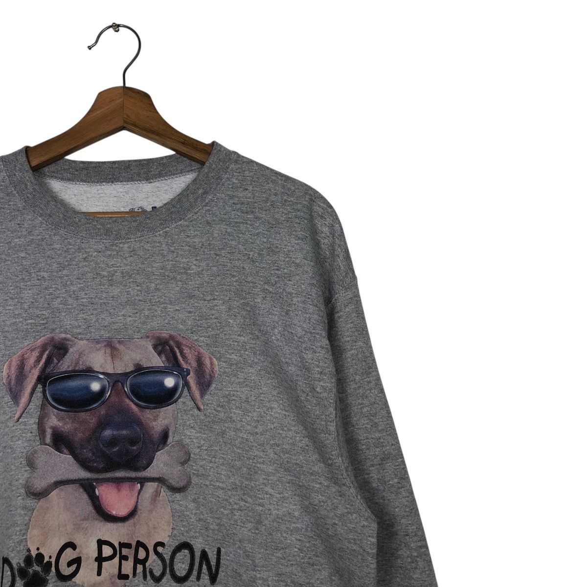 Japanese Brand Vintage Fruit of the Loom BEST “Dog Person” Pullover Size US M / EU 48-50 / 2 - 7 Thumbnail