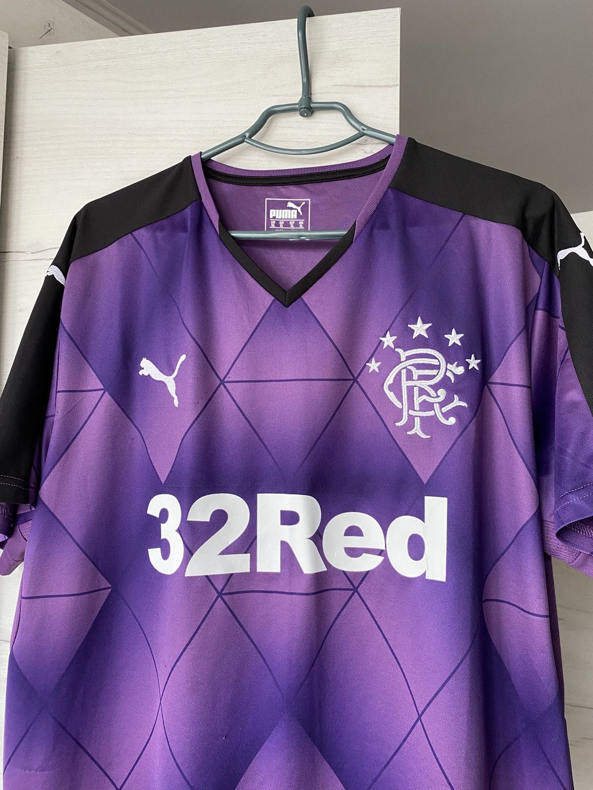 Puma Rangers Puma Third Jersey Purple 32Red Size XL Size US XL / EU 56 / 4 - 2 Thumbnail
