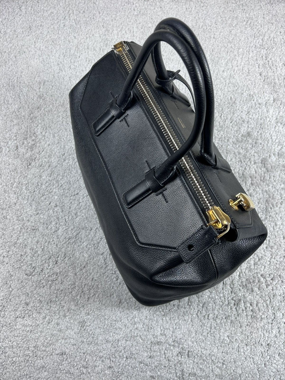 Tom Ford Tom Ford Padlock Black Leather Bag Size ONE SIZE - 4 Thumbnail