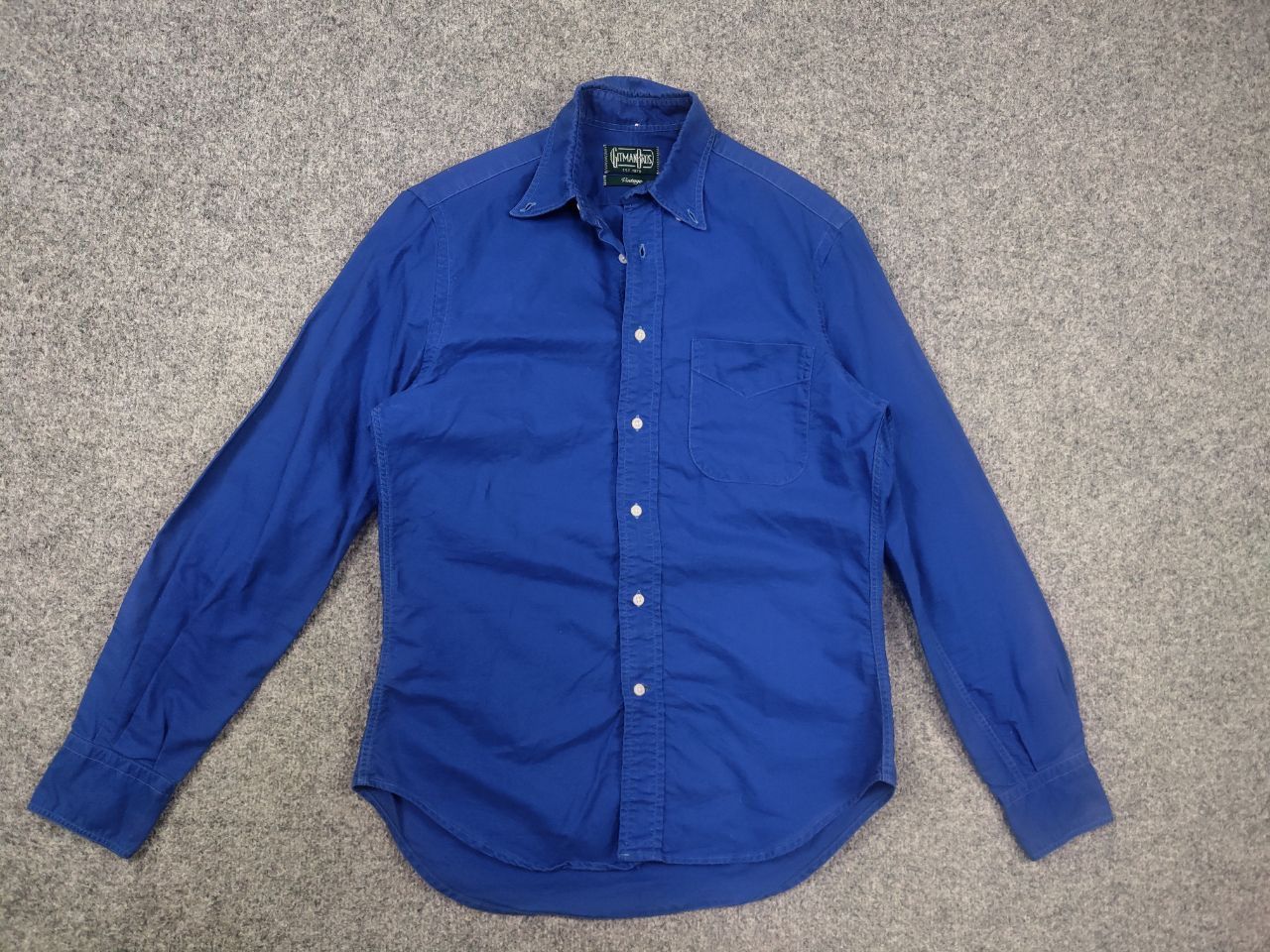 Gitman Bros. Vintage Vintage Gitman Bros Spring Oxford Shirt Long Sleeve Made USA Size US S / EU 44-46 / 1 - 2 Thumbnail