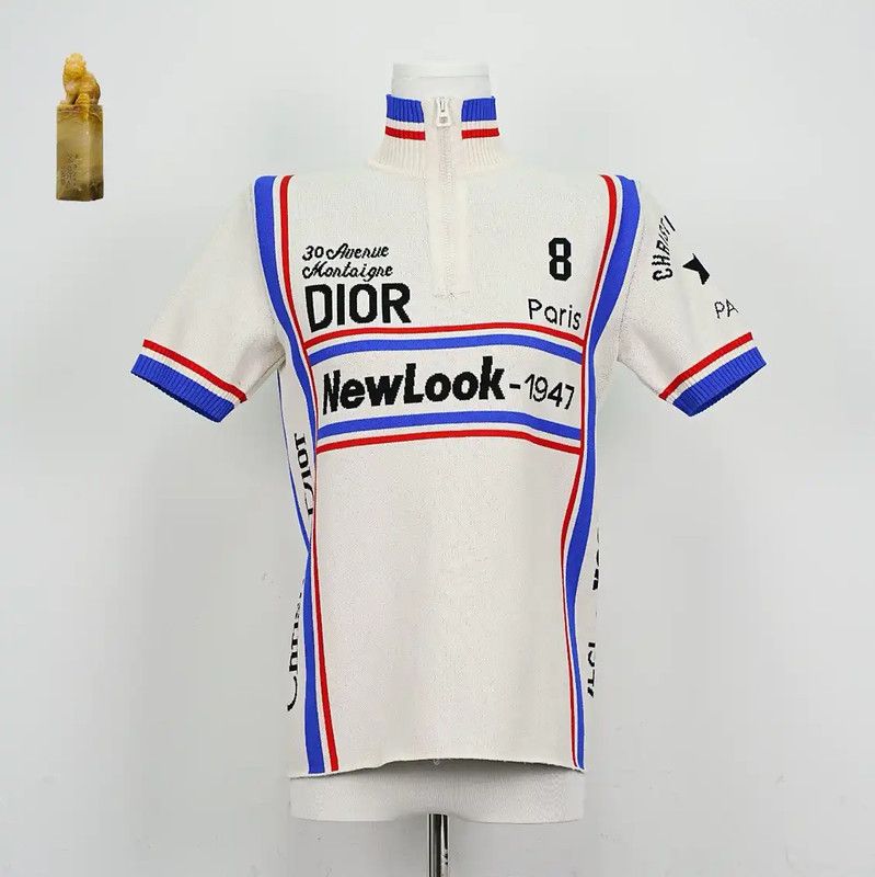 Dior Dior Summer White Logo Short Sleeve T-Shirt 0089 Size M / US 6-8 / IT 42-44 - 1 Thumbnail