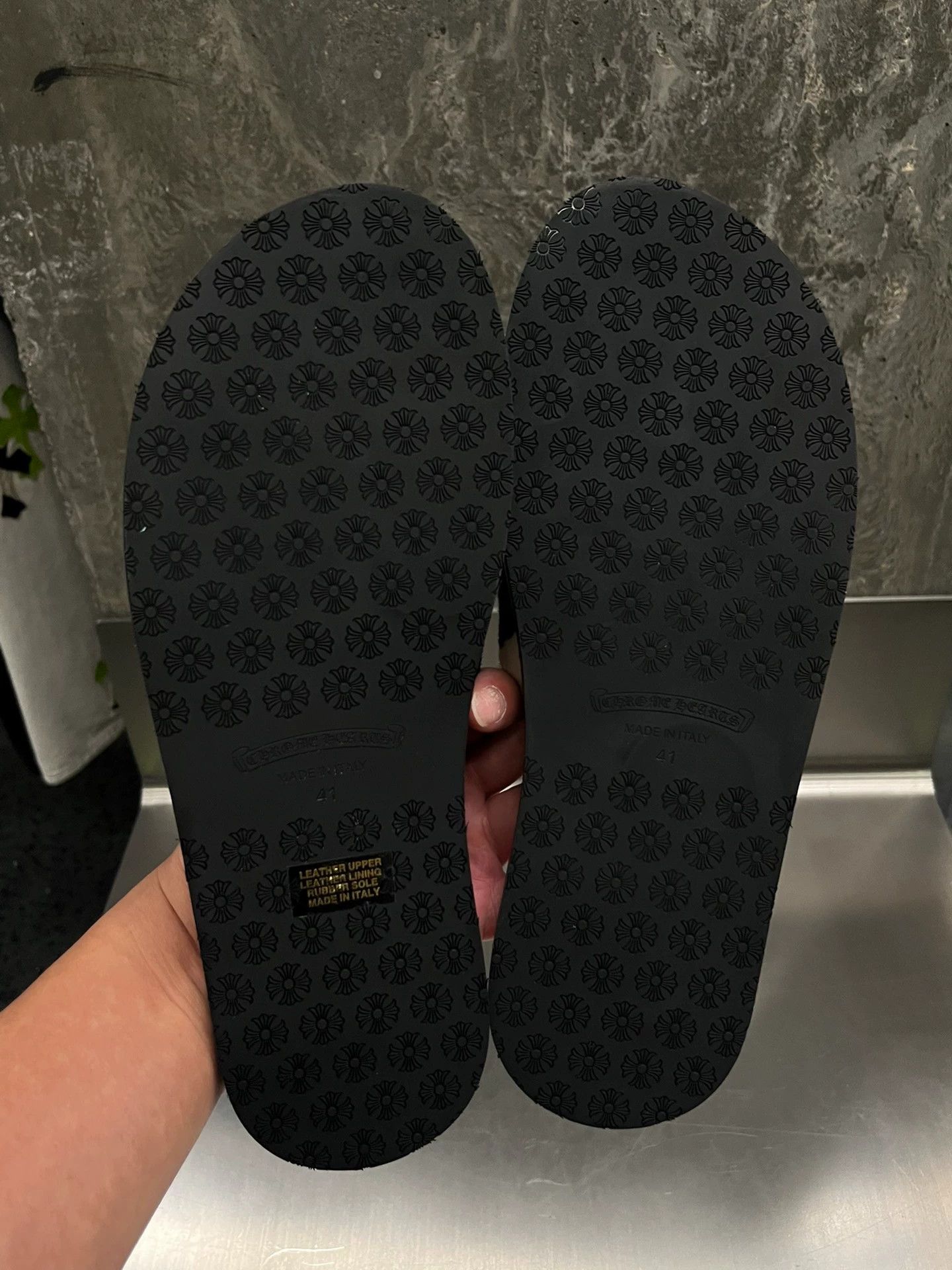 Chrome Hearts Chrome Hearts Red Cow & Horsehair Cross Floral Applique Size US 11 / IT 41 - 4 Thumbnail