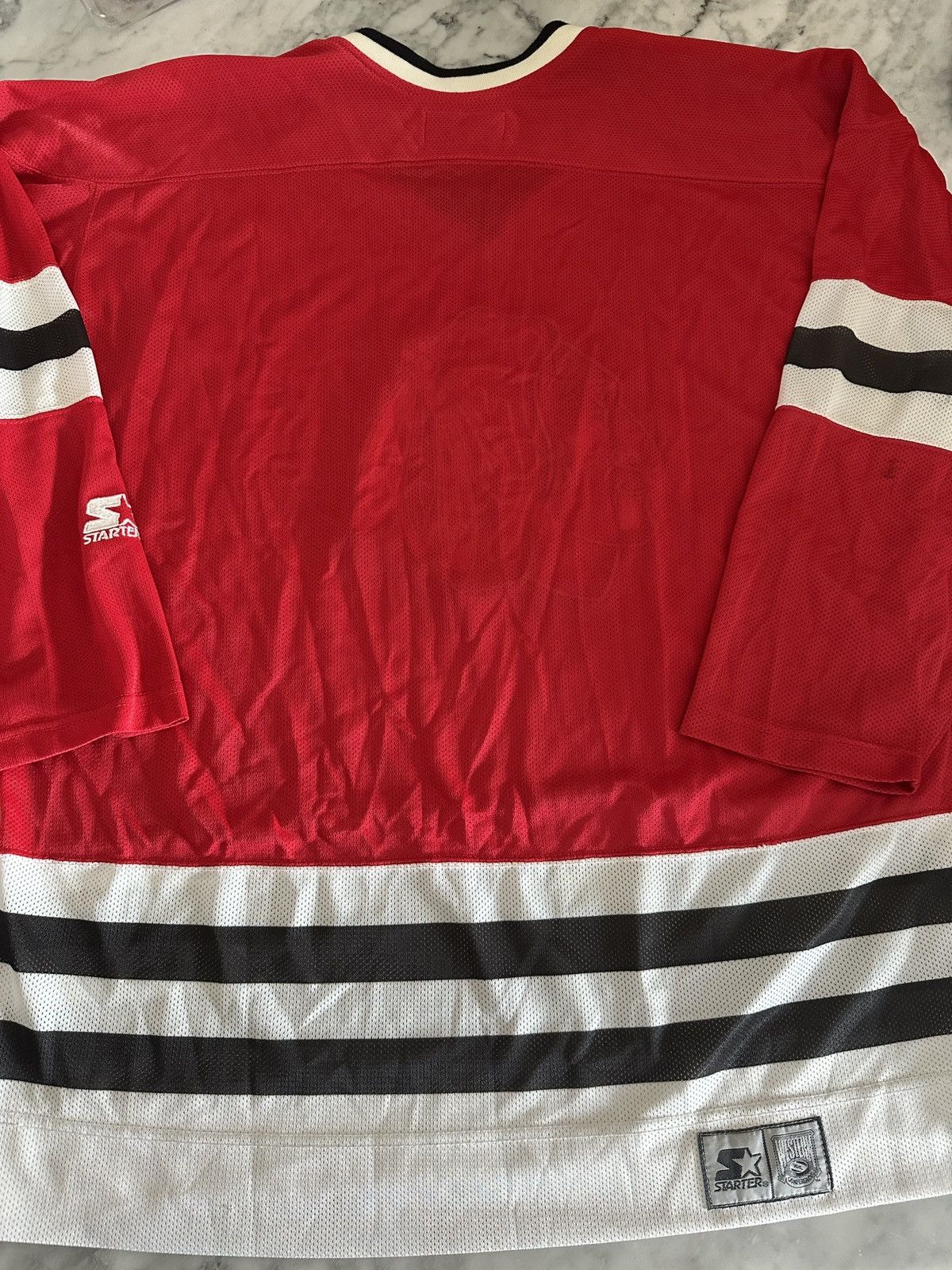 Starter Vintage Starter Chicago Blackhawks NHL Hockey Jersey 90s Size US M / EU 48-50 / 2 - 2 Thumbnail