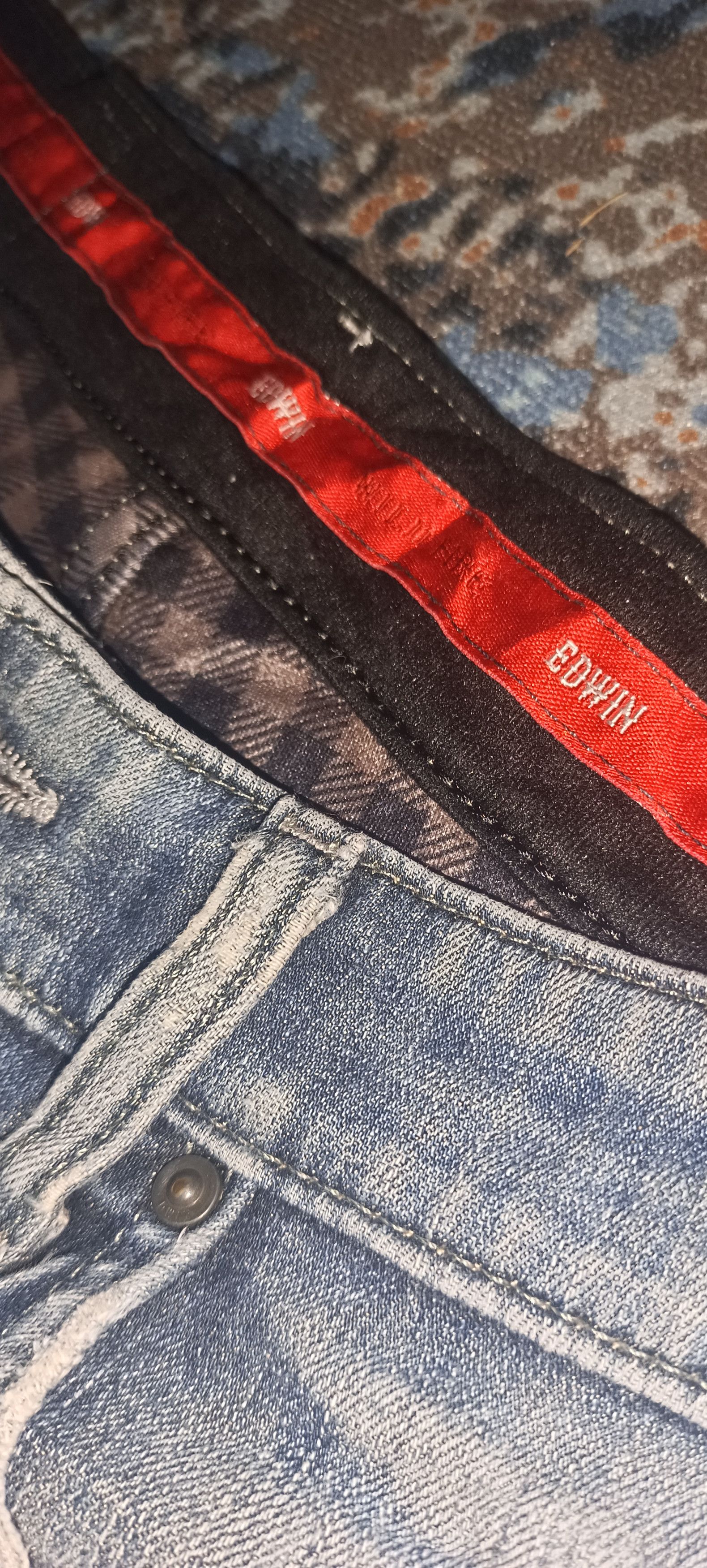 Edwin × Vintage Edwin Wild Fire Jeans Denim Pants Nice Design Size US 30 / EU 46 - 3 Thumbnail