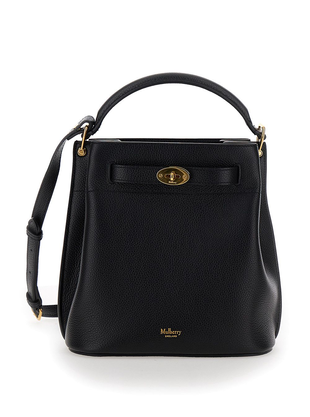 Mulberry Handbag 'Islington Bucket' with Black Leather Handle for Women Size ONE SIZE - 1 Thumbnail