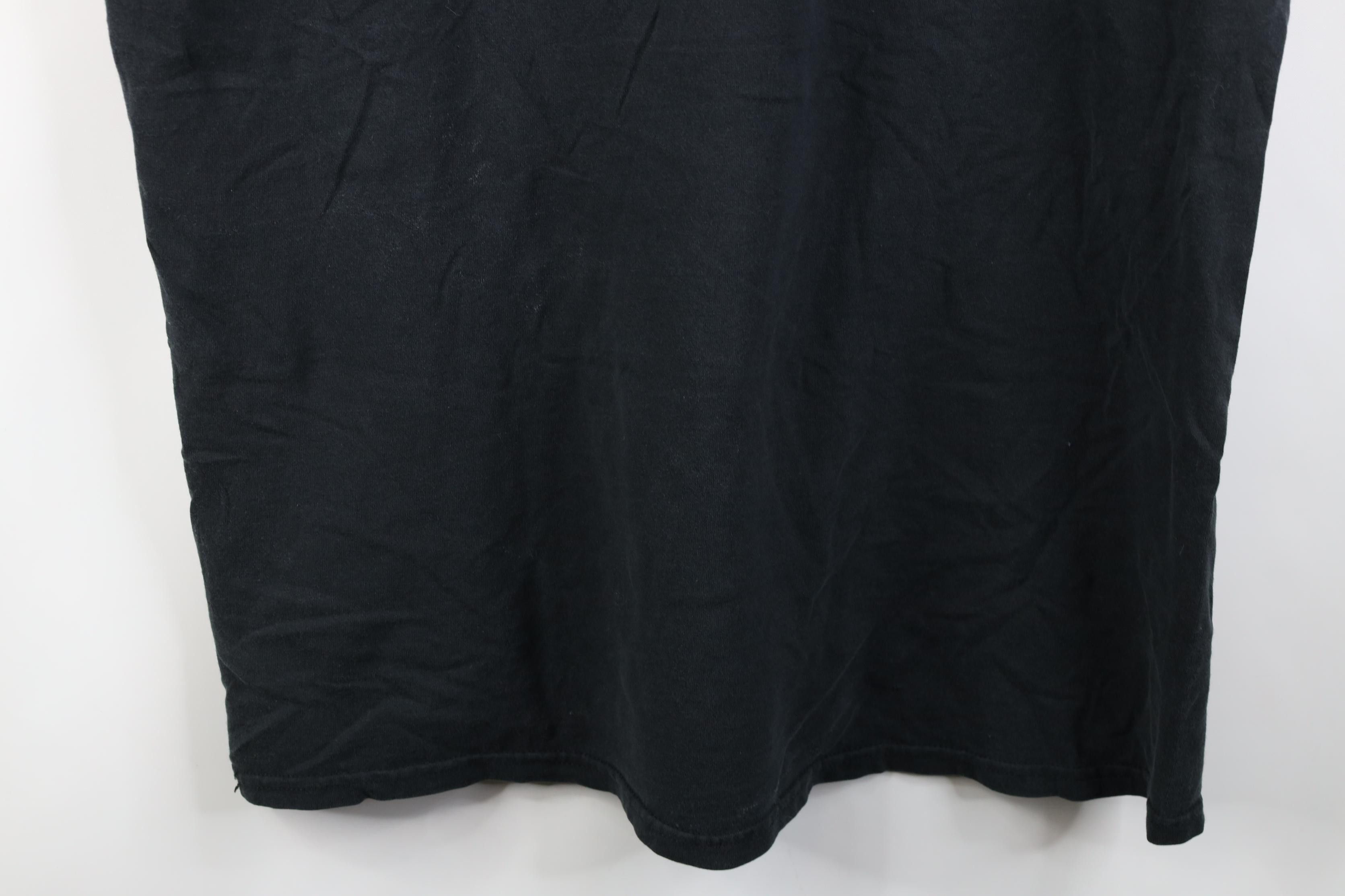 Vintage Vintage 90s Streetwear Blank Sleeveless Muscle T-Shirt Black Size US XL / EU 56 / 4 - 14 Thumbnail