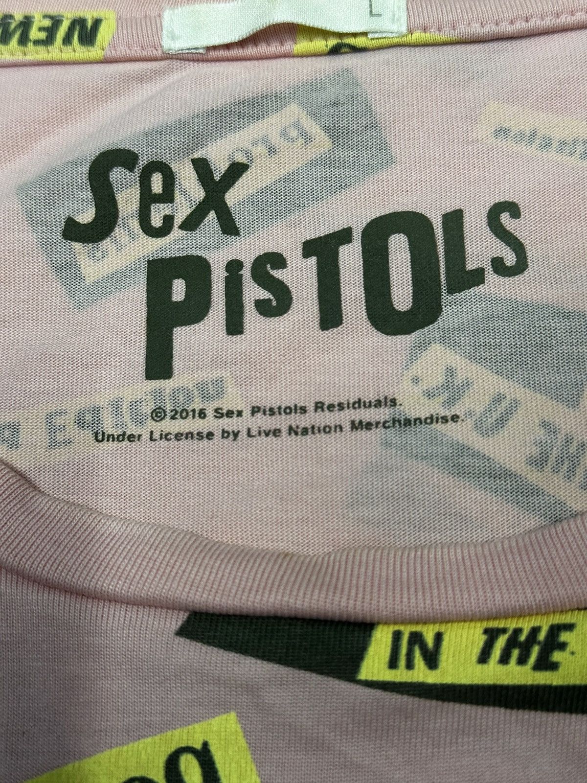 Band Tees 💥Band Tee💥 Ovp Sex Pistol 💥 Size US L / EU 52-54 / 3 - 4 Thumbnail
