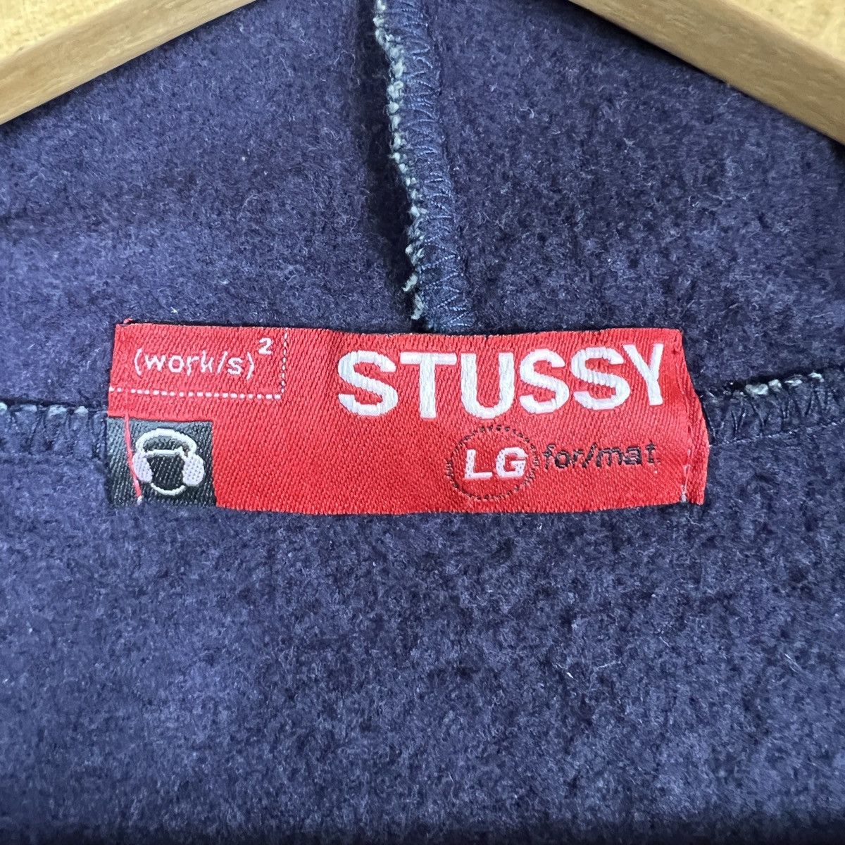 Stussy 🔥 Vintage Stussy Zip Up Hoodie Made In Usa Size US L / EU 52-54 / 3 - 14 Thumbnail