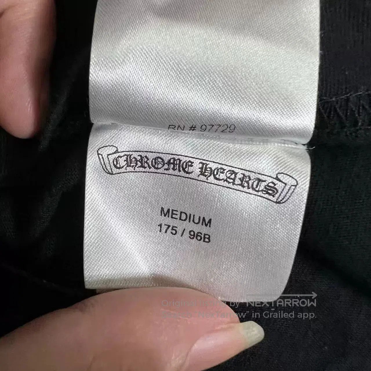 Chrome Hearts Chrome Hearts Sanskrit Long Sleeve Top. Size US M / EU 48-50 / 2 - 5 Thumbnail
