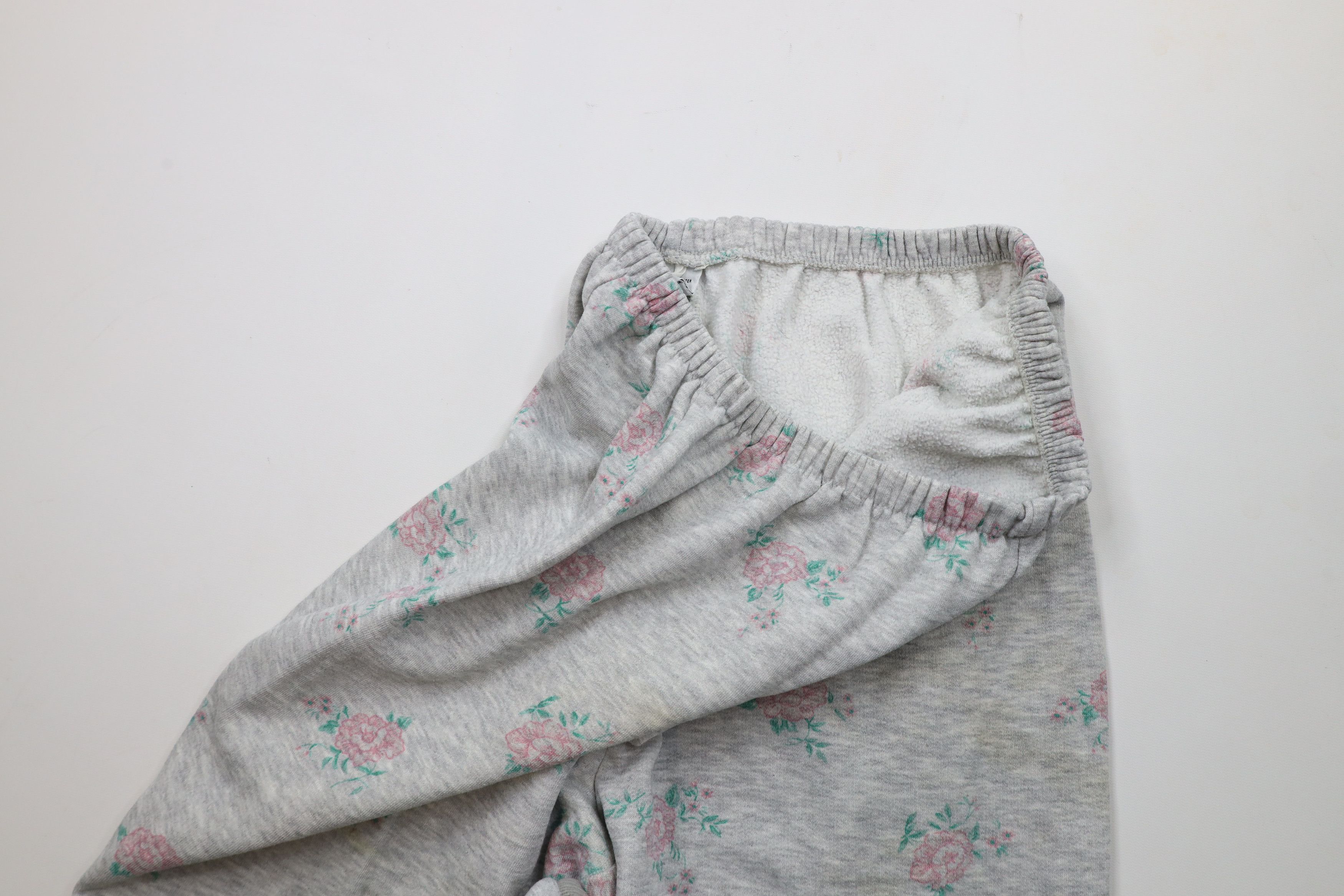 Vintage Vintage 90s Country Primitive Rose Flower Sweatpants Joggers Size 28" / US 6 / IT 42 - 8 Thumbnail