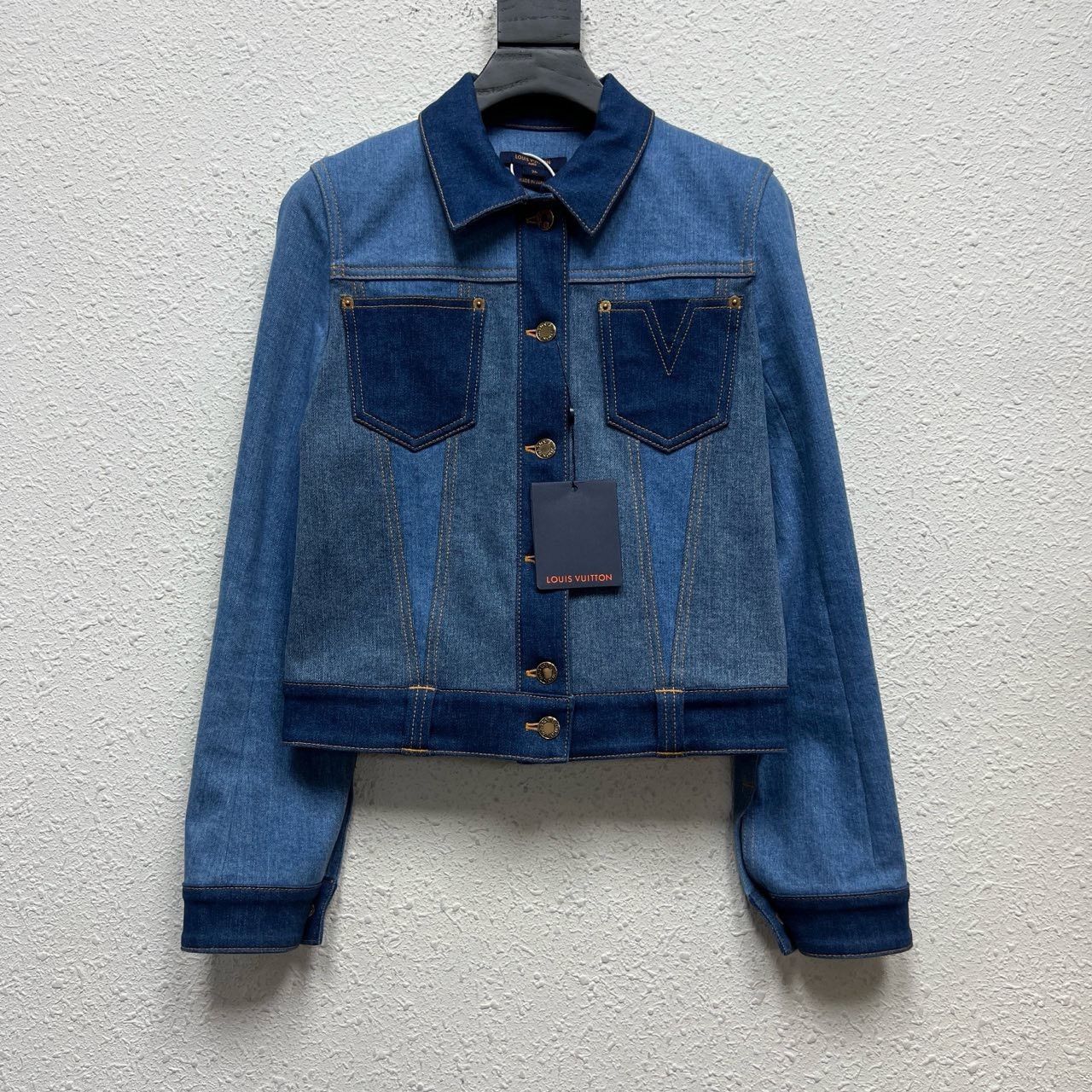 LOUIS VUITTON LV patchwork denim jacket Nextarrow-2412