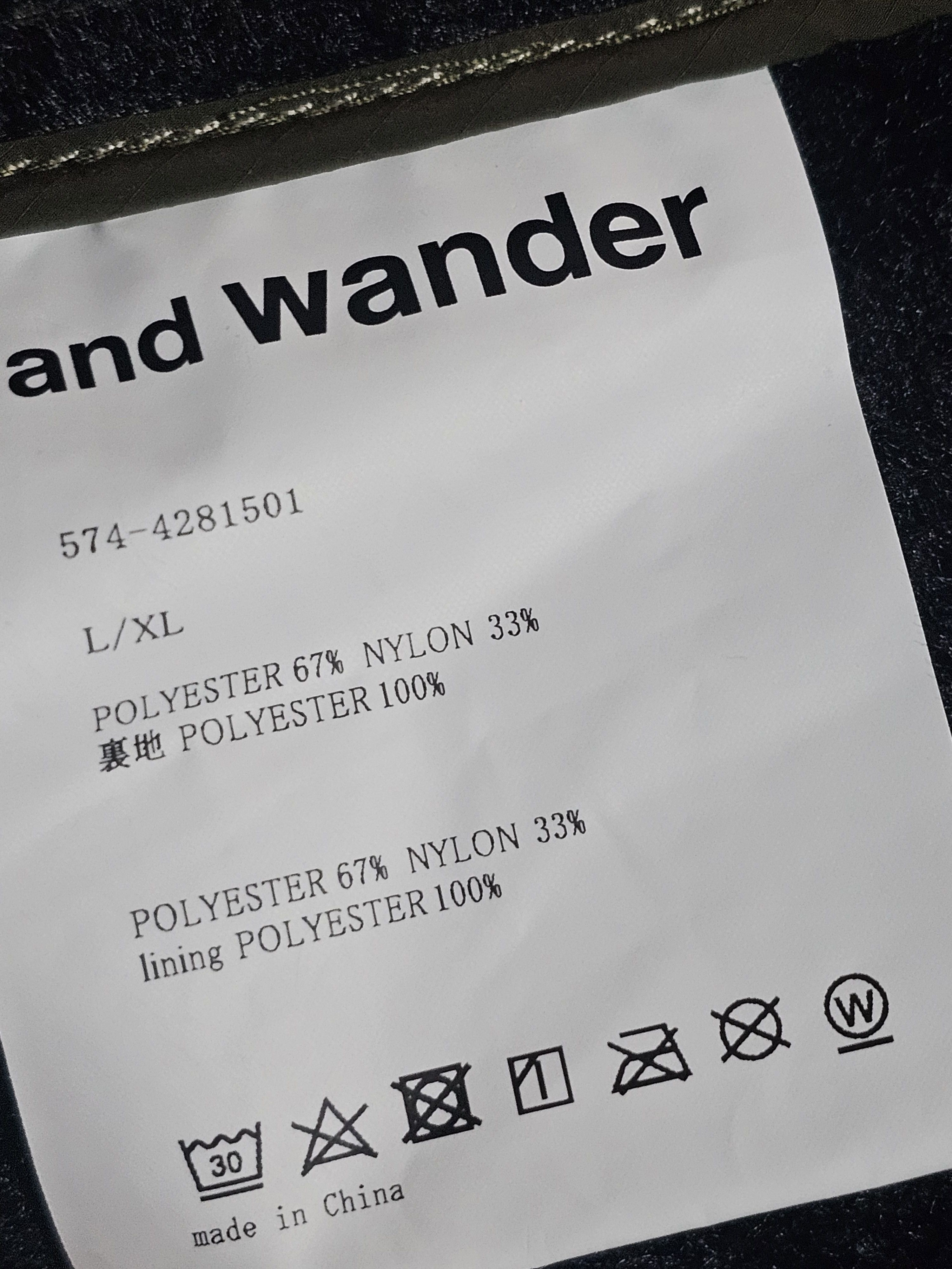 HIDDEN Hidden x And wander jacket Size US XL / EU 56 / 4 - 11 Thumbnail