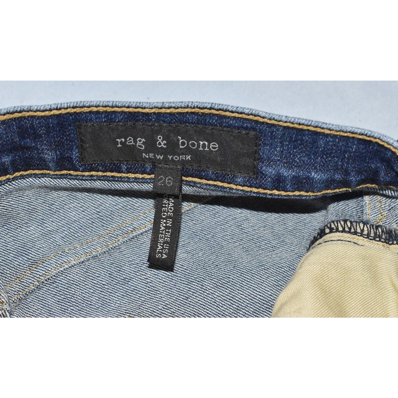 Rag & Bone B2 Auth RAG & BONE Skinny Straight Jeans Size 26 Size 26" / US 2 / IT 38 - 6 Thumbnail