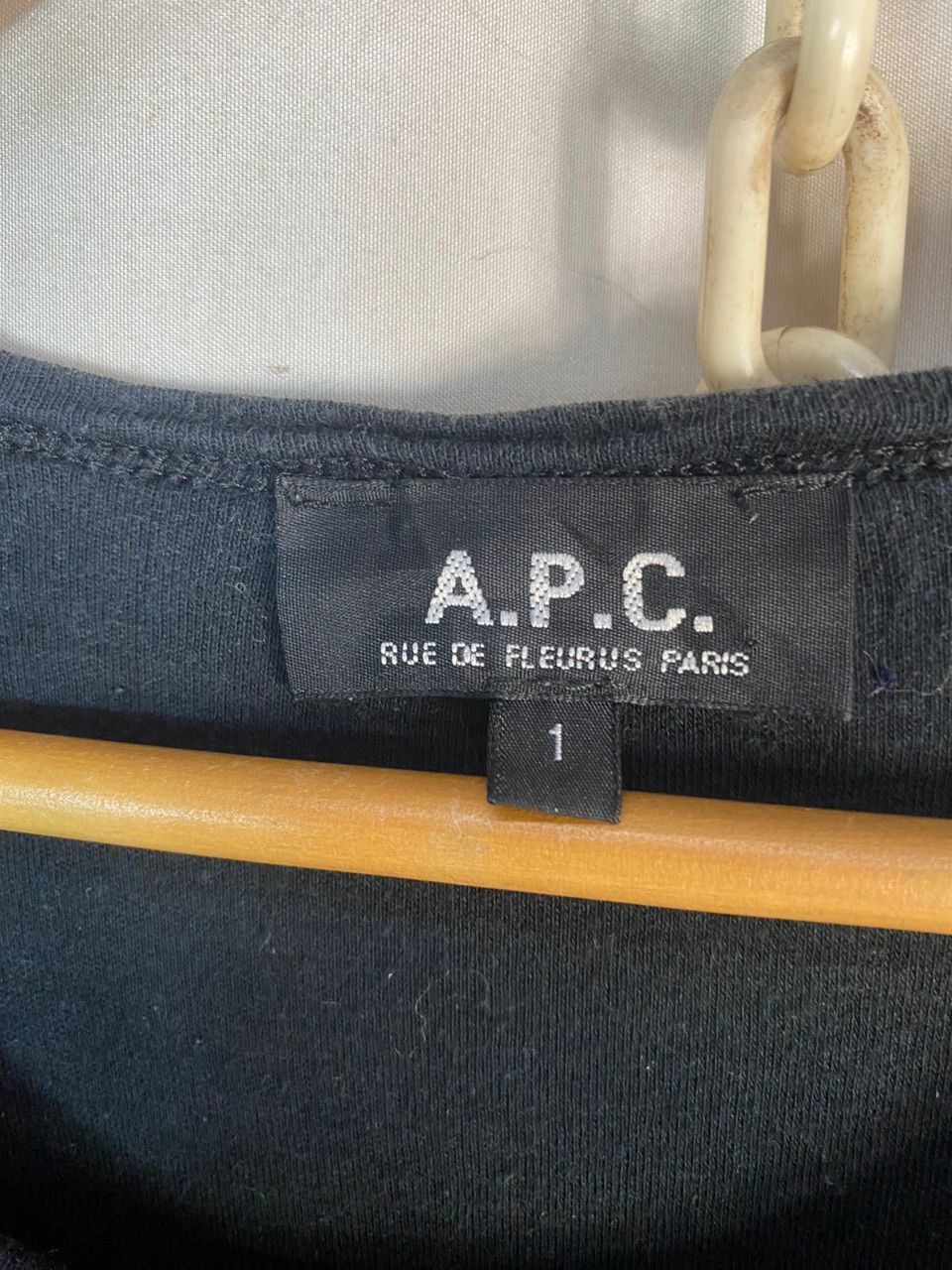 A.P.C. × Designer Unisex 🔥A.P.C plain black shirt Size US M / EU 48-50 / 2 - 4 Thumbnail