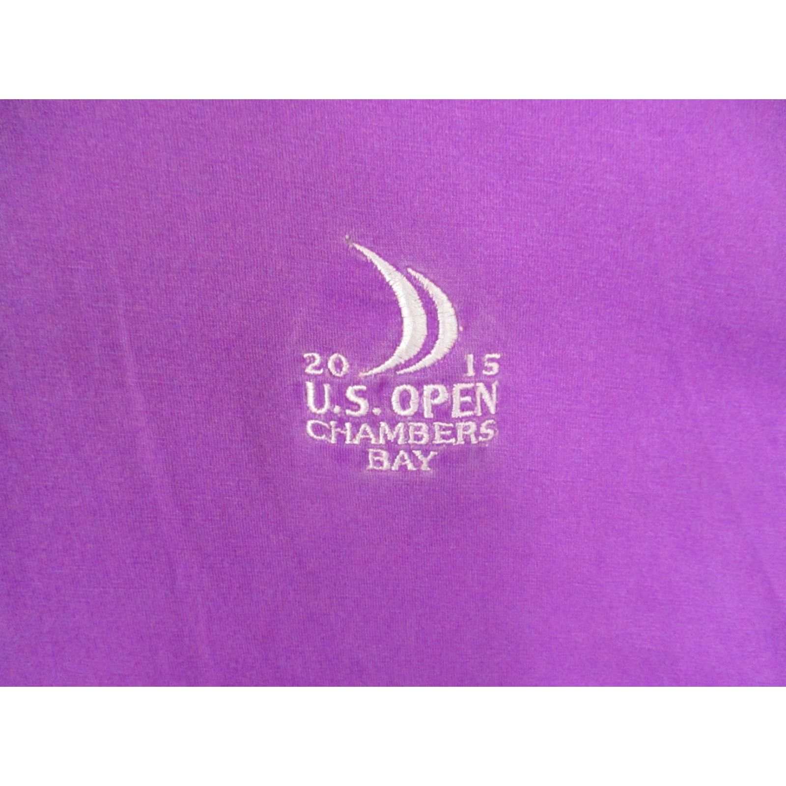 Polo Ralph Lauren Polo Ralph Lauren Shirt Polo Golf Mens XL Purple Vintage Lisle Pima 2015 US Open Size US XL / EU 56 / 4 - 2 Thumbnail