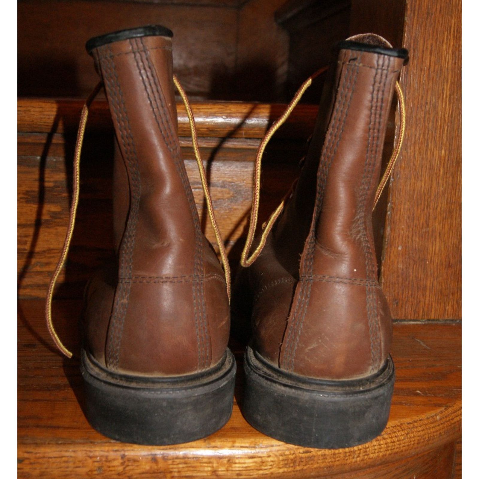 Red Wing Red Wing Boots Mens 6 EE 953 Brown Leather USA Made Soft Toe Size US 6 / EU 39 - 8 Thumbnail