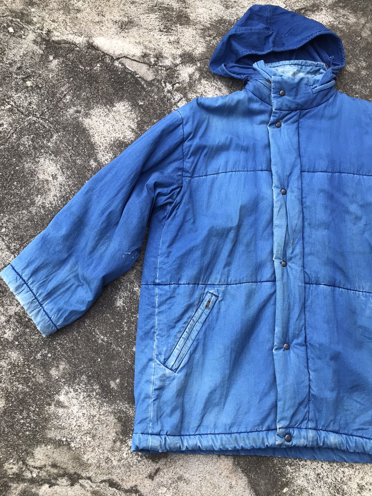 Issey Miyake Issey Miyake Plantation Indigo Hoodie Jacket Size US M / EU 48-50 / 2 - 3 Thumbnail